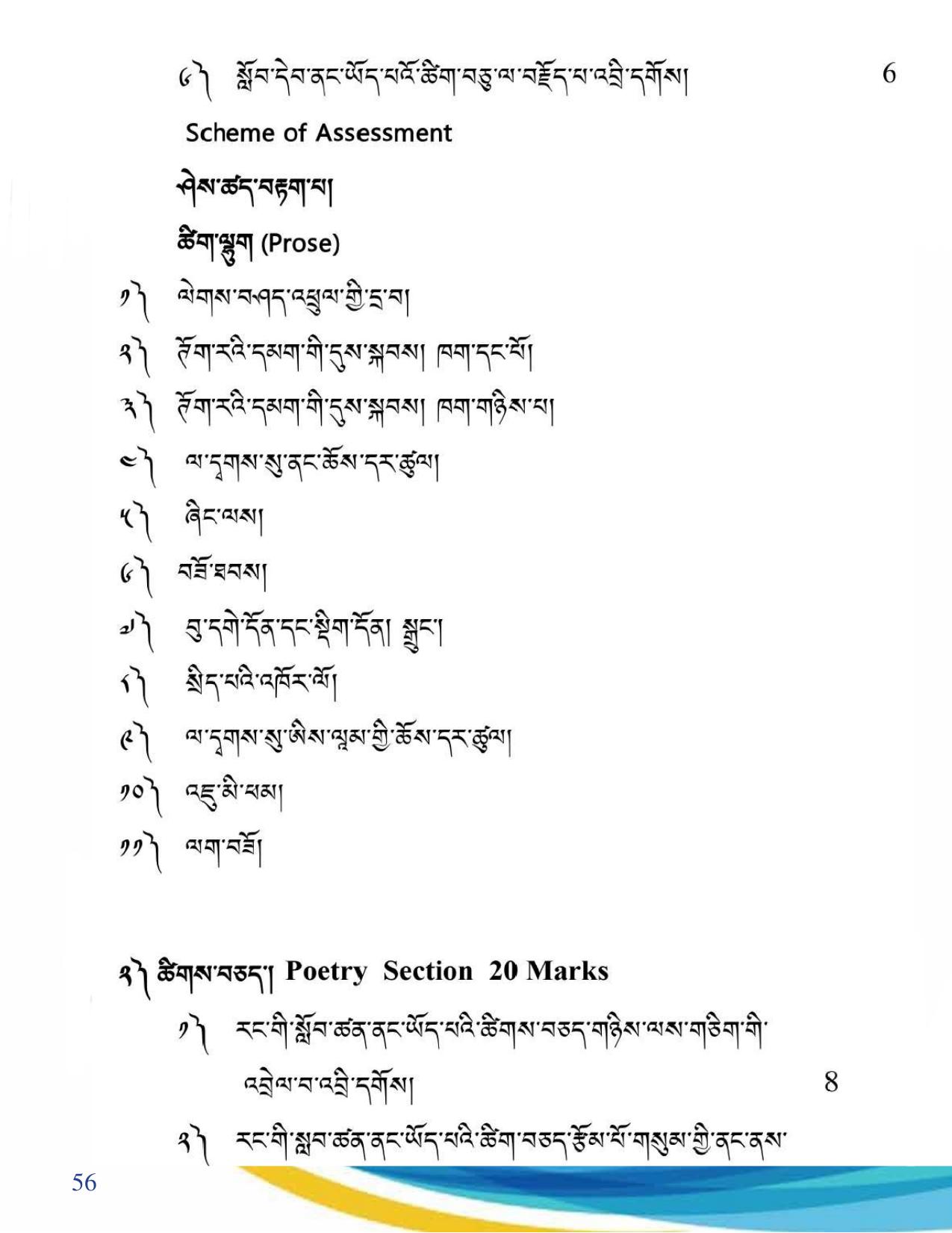 JKBOSE Class 10 Syllabus for JK & Ladakh (2024-25) - Page 57