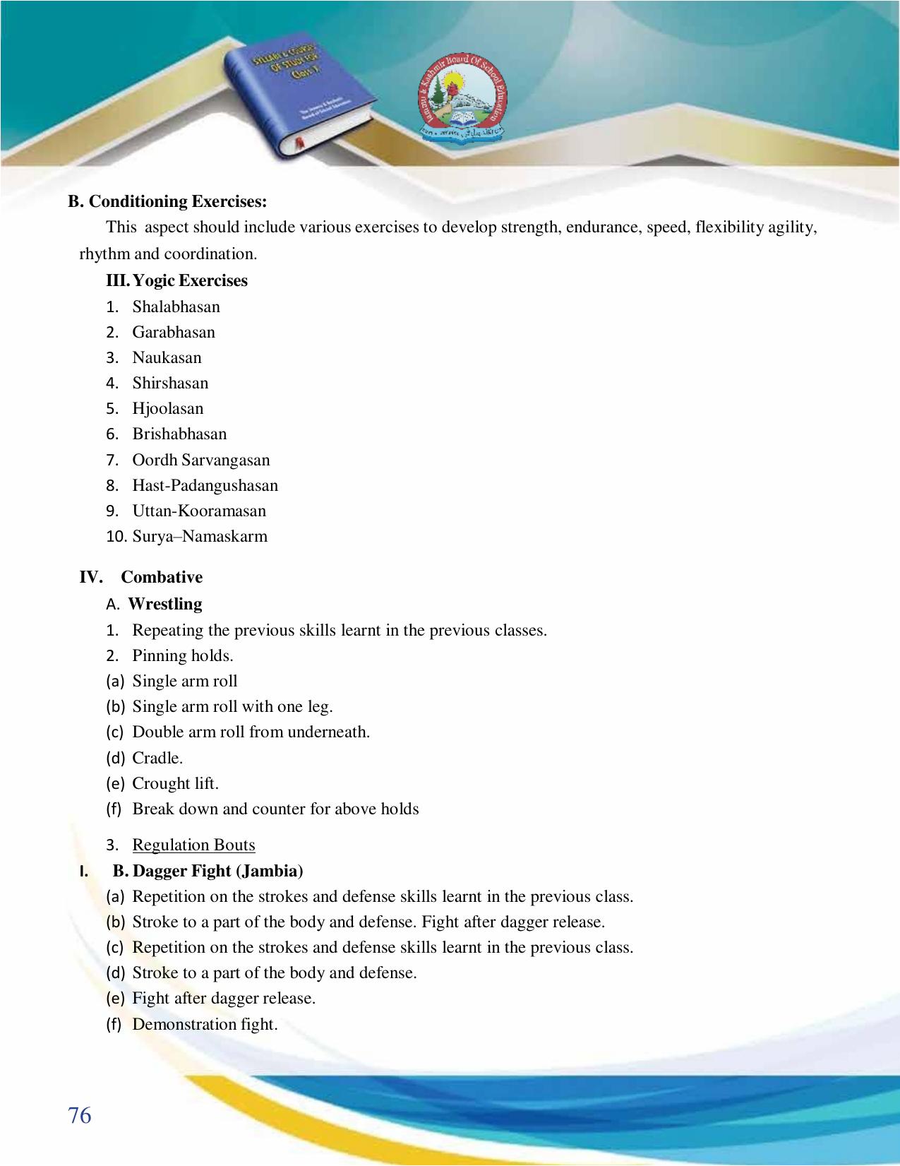 JKBOSE Class 10 Syllabus for JK & Ladakh (2024-25) - Page 77
