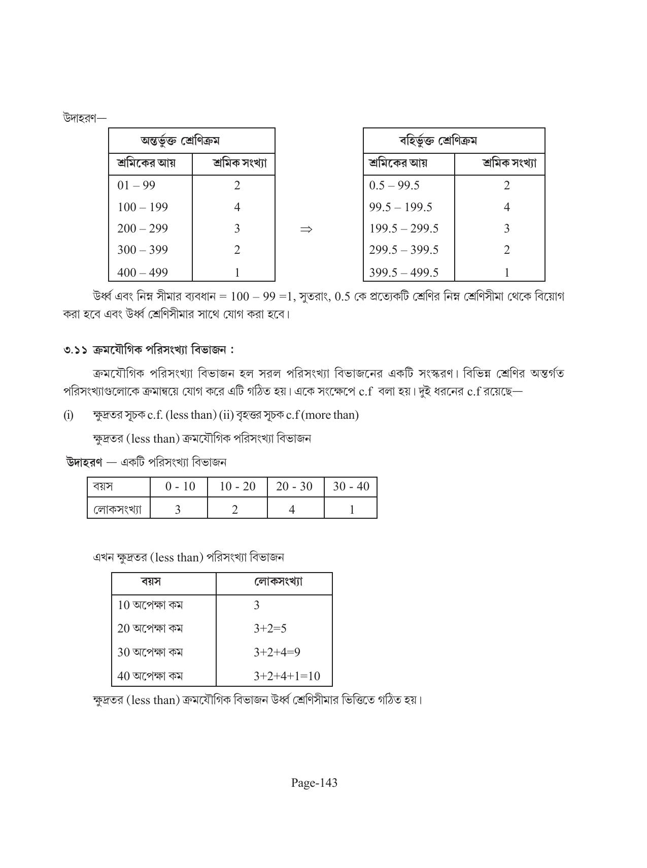 Tripura Board Class 11 Economics Bengali Version Workbooks - Page 147