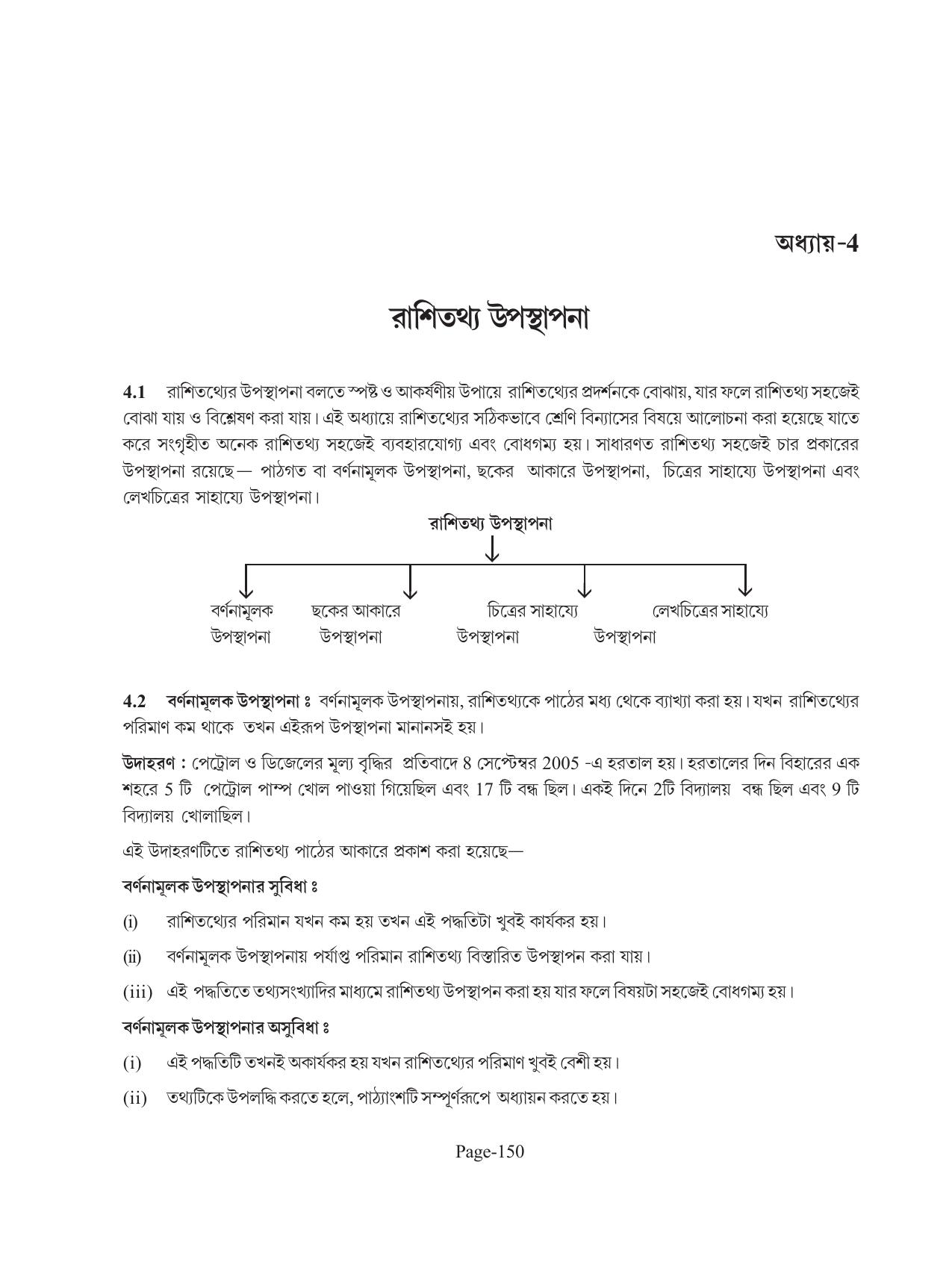 Tripura Board Class 11 Economics Bengali Version Workbooks - Page 154