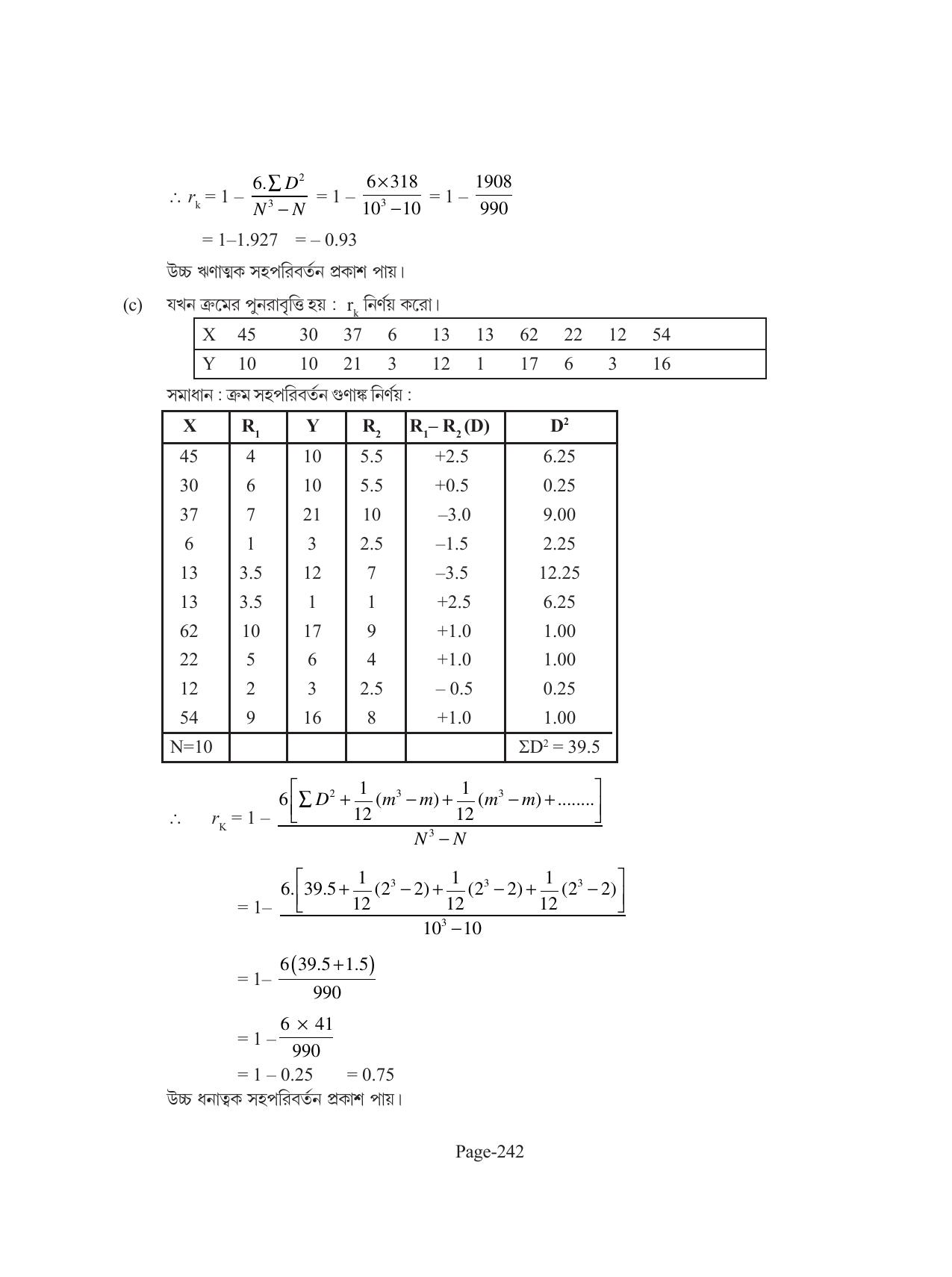 Tripura Board Class 11 Economics Bengali Version Workbooks - Page 246