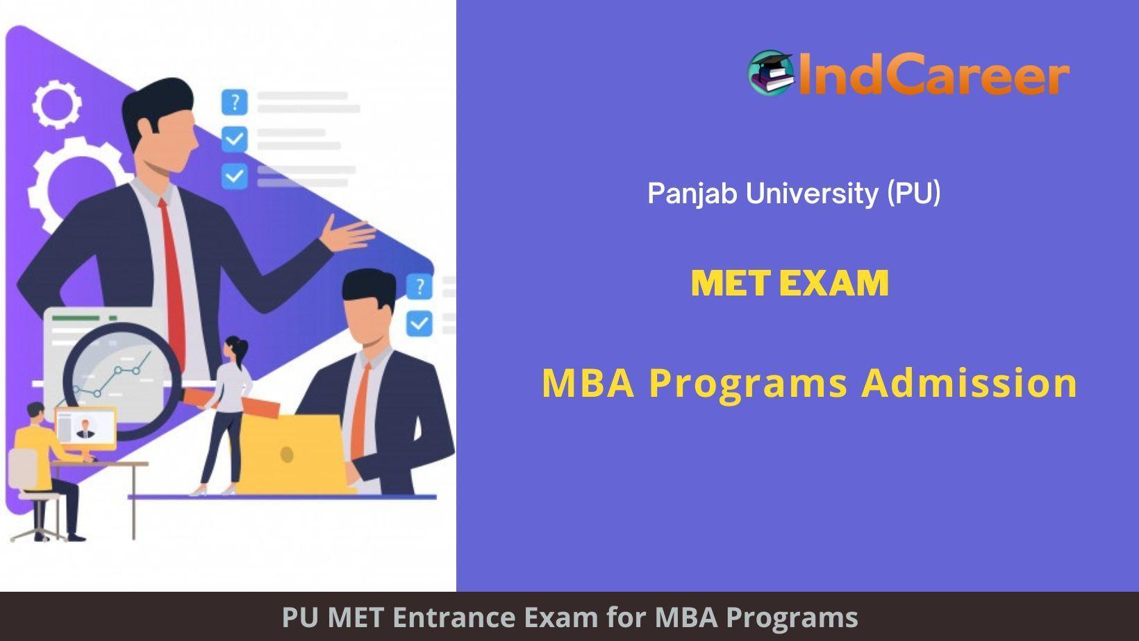 PU MET 2024 Exam Dates Registration Eligibility Syllabus