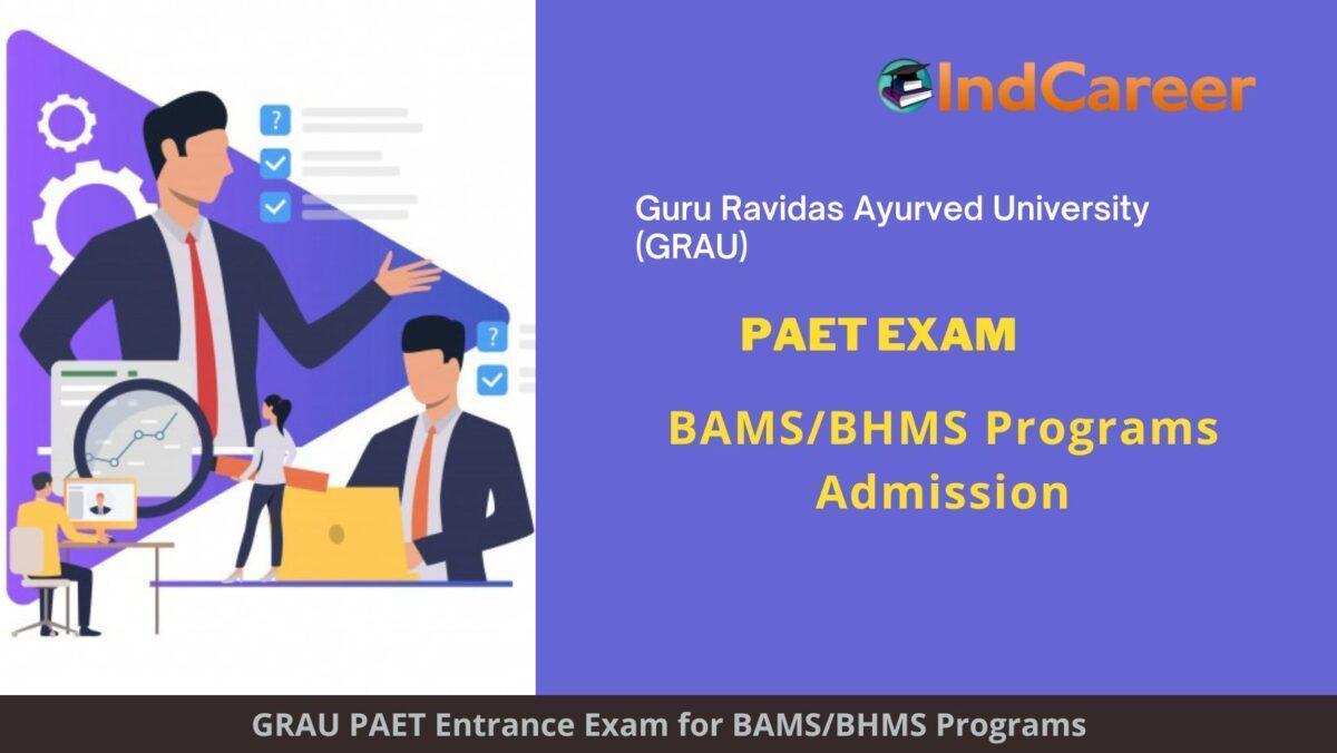 GRAU PAET Exam Punjab announces Exam Dates Application Form