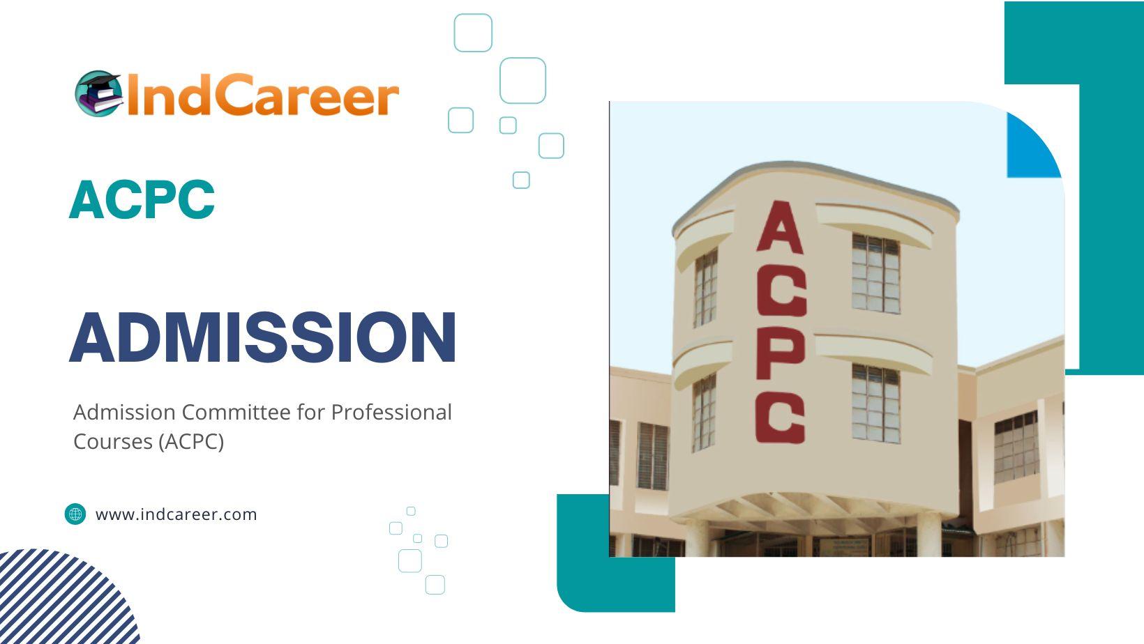 ACPC B.Arch Admission IndCareer