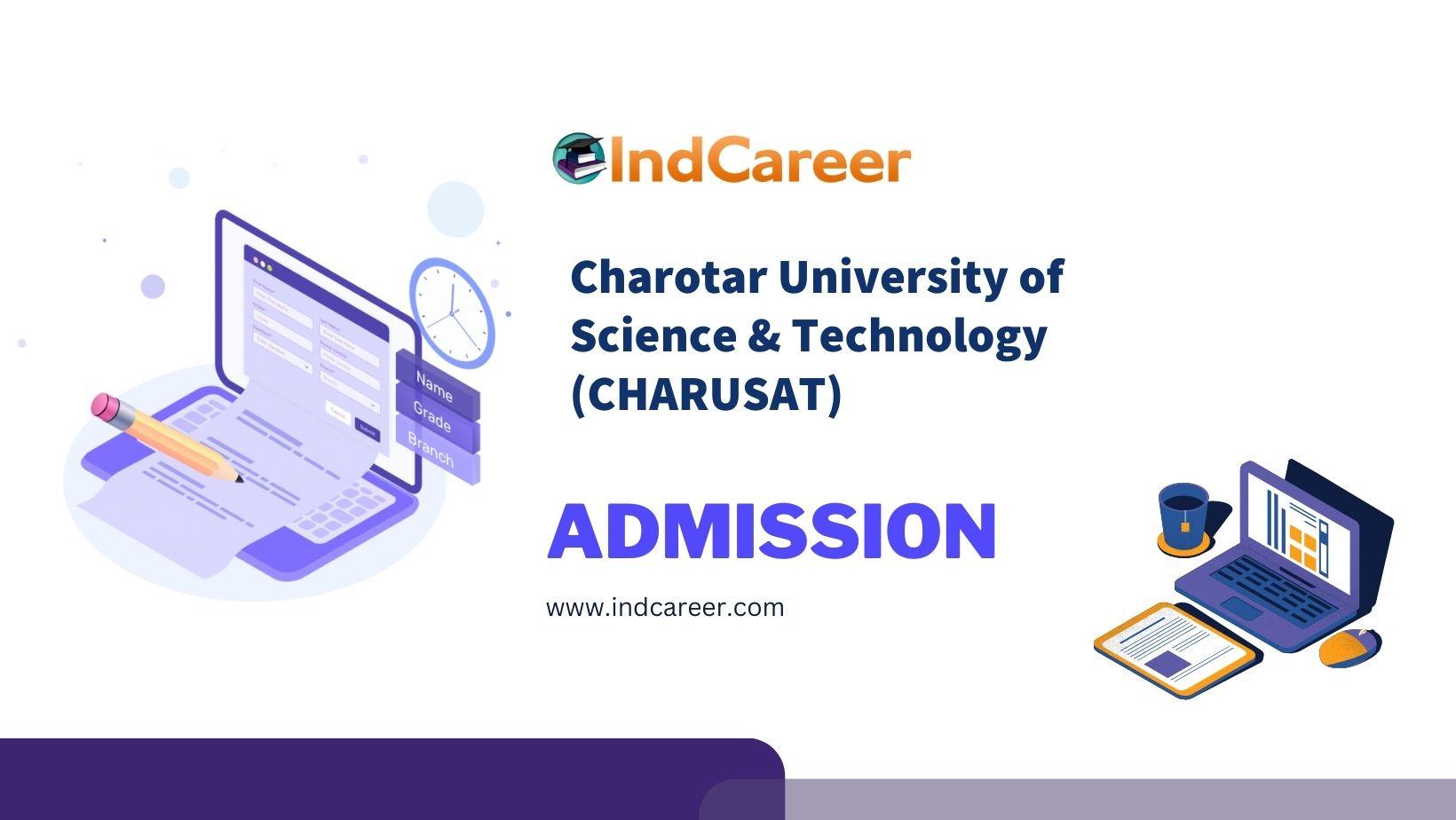 Charotar University of Science & Technology (CHARUSAT) Admission ...