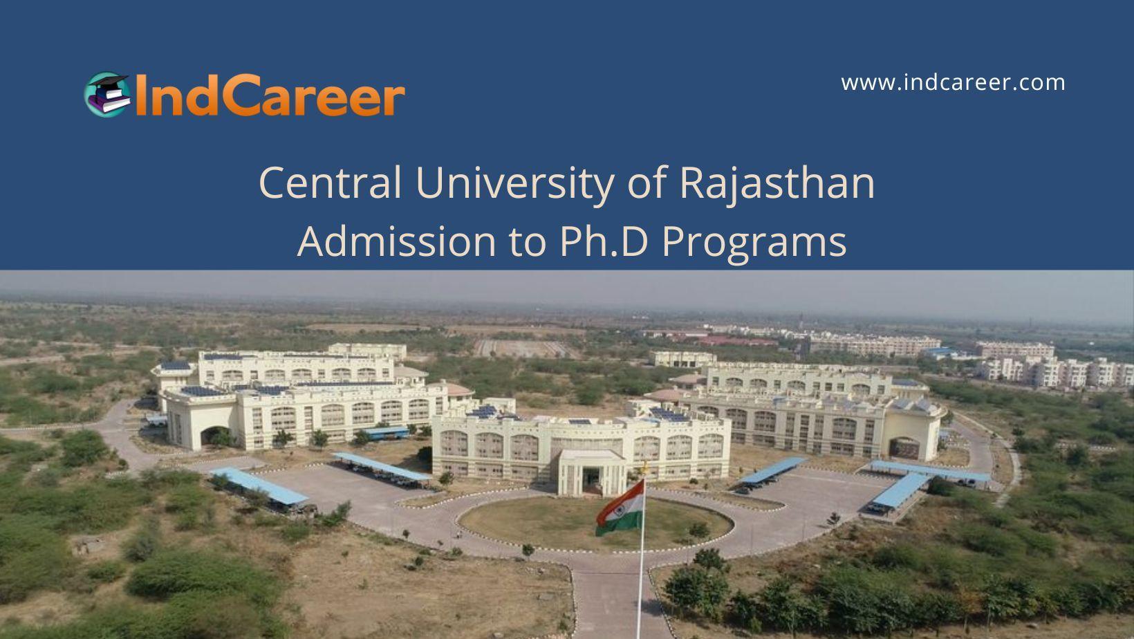university for phd in rajasthan