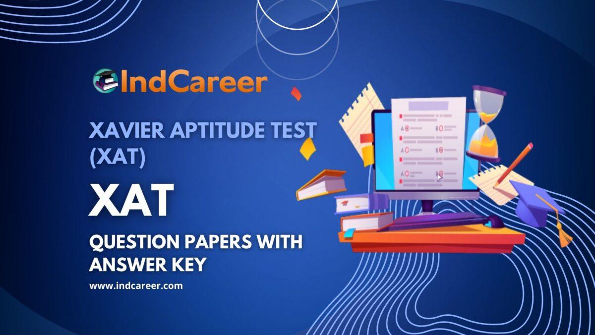 XAT Question Paper with Answer Key