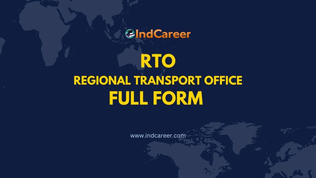 rto-full-form-what-is-the-full-form-of-rto-indcareer