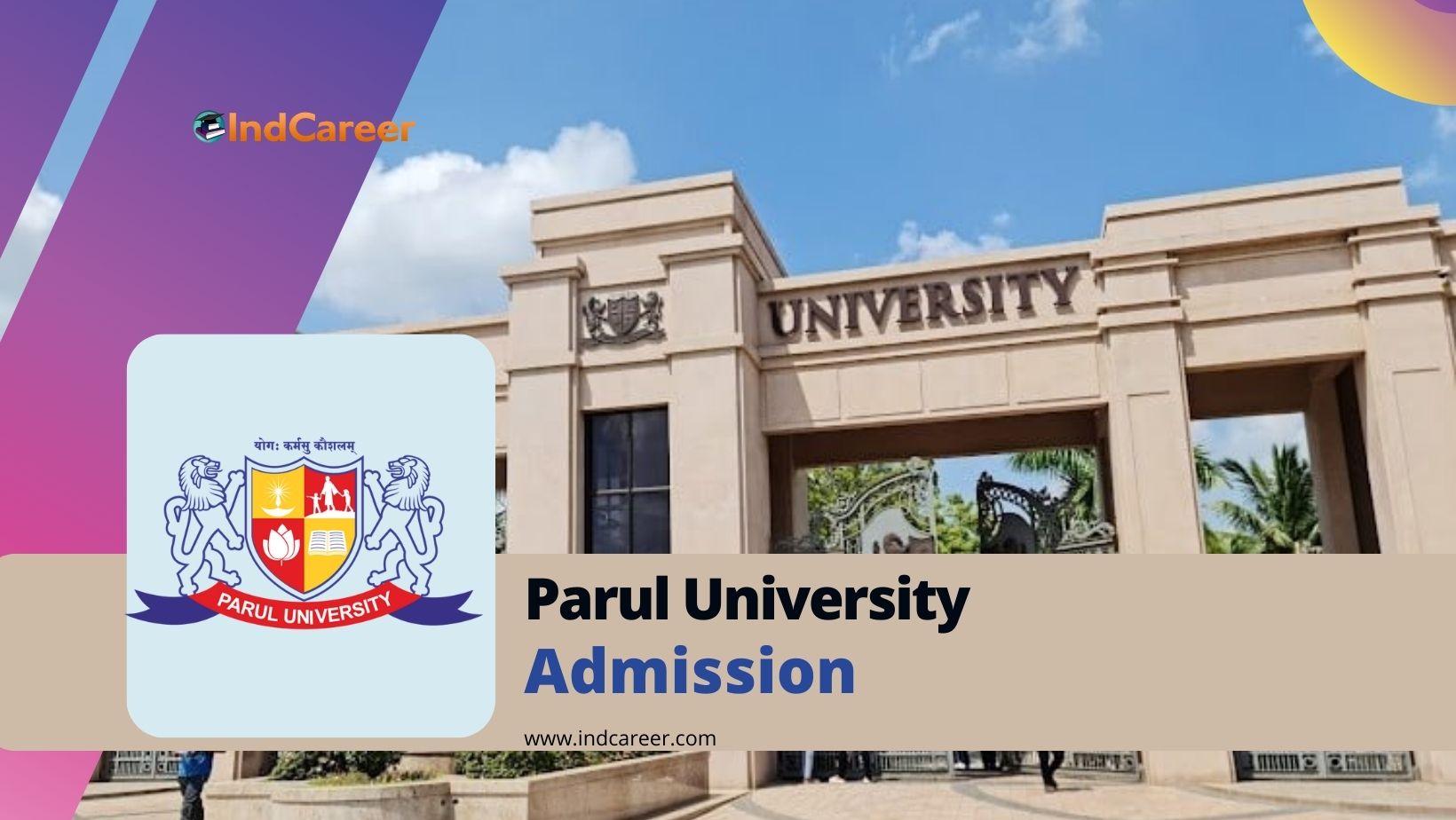 Parul University Gujarat Complete Details: Ranking, Facilities, Review,  Placement, Courses & More. - YouTube