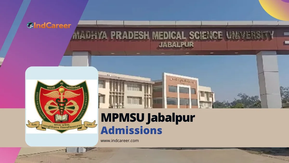 Madhya Pradesh Medical Science University MPMSU Courses