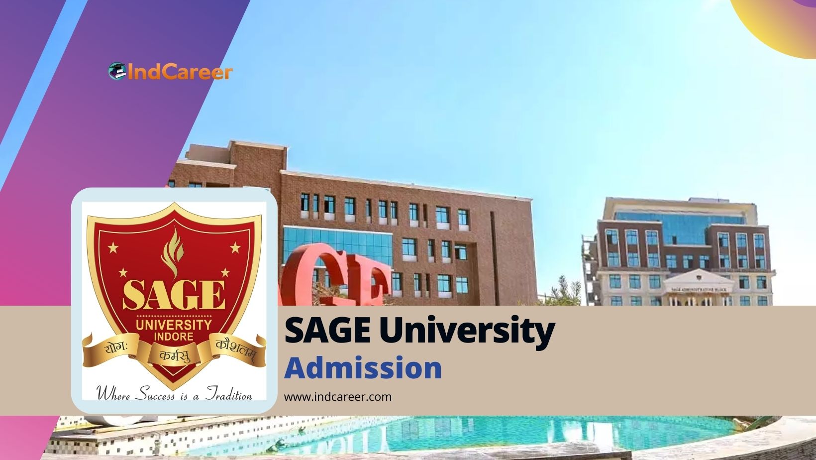 SAGE University Indore Institute of Architecture | Indore