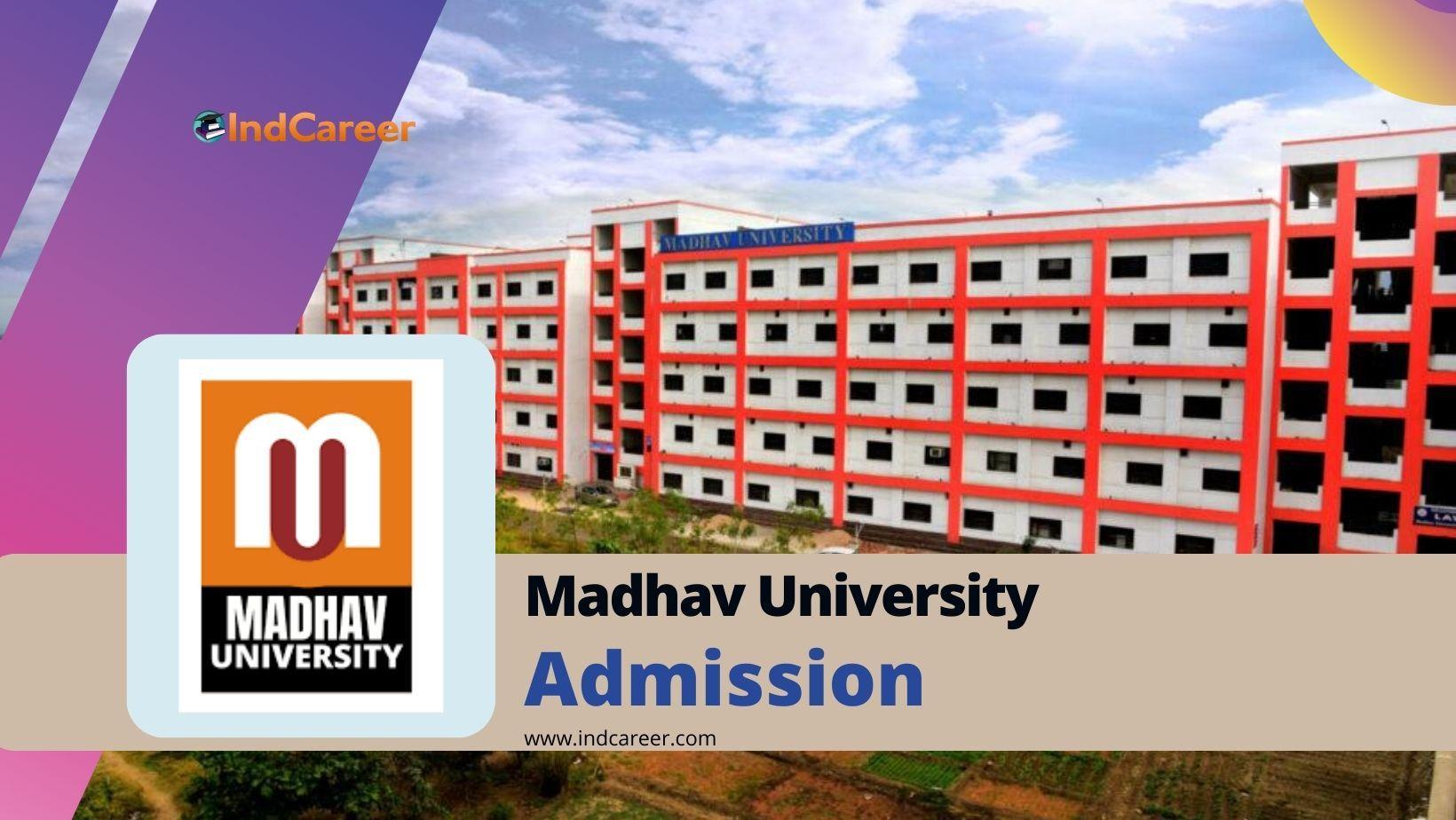 Madhav University MU Sirohi Admissions Explore Courses Fees