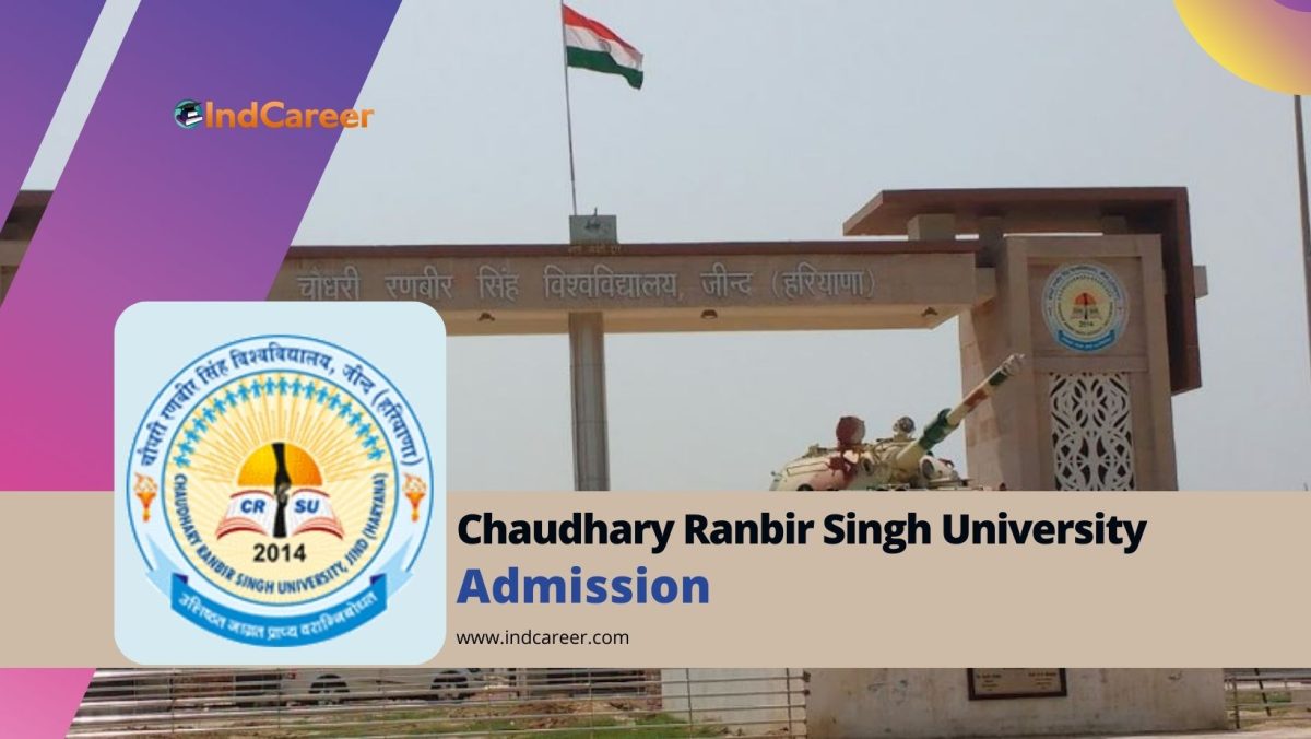 Chaudhary Ranbir Singh University (CSRU) Admission Details: Eligibility, Dates, Application, Fees