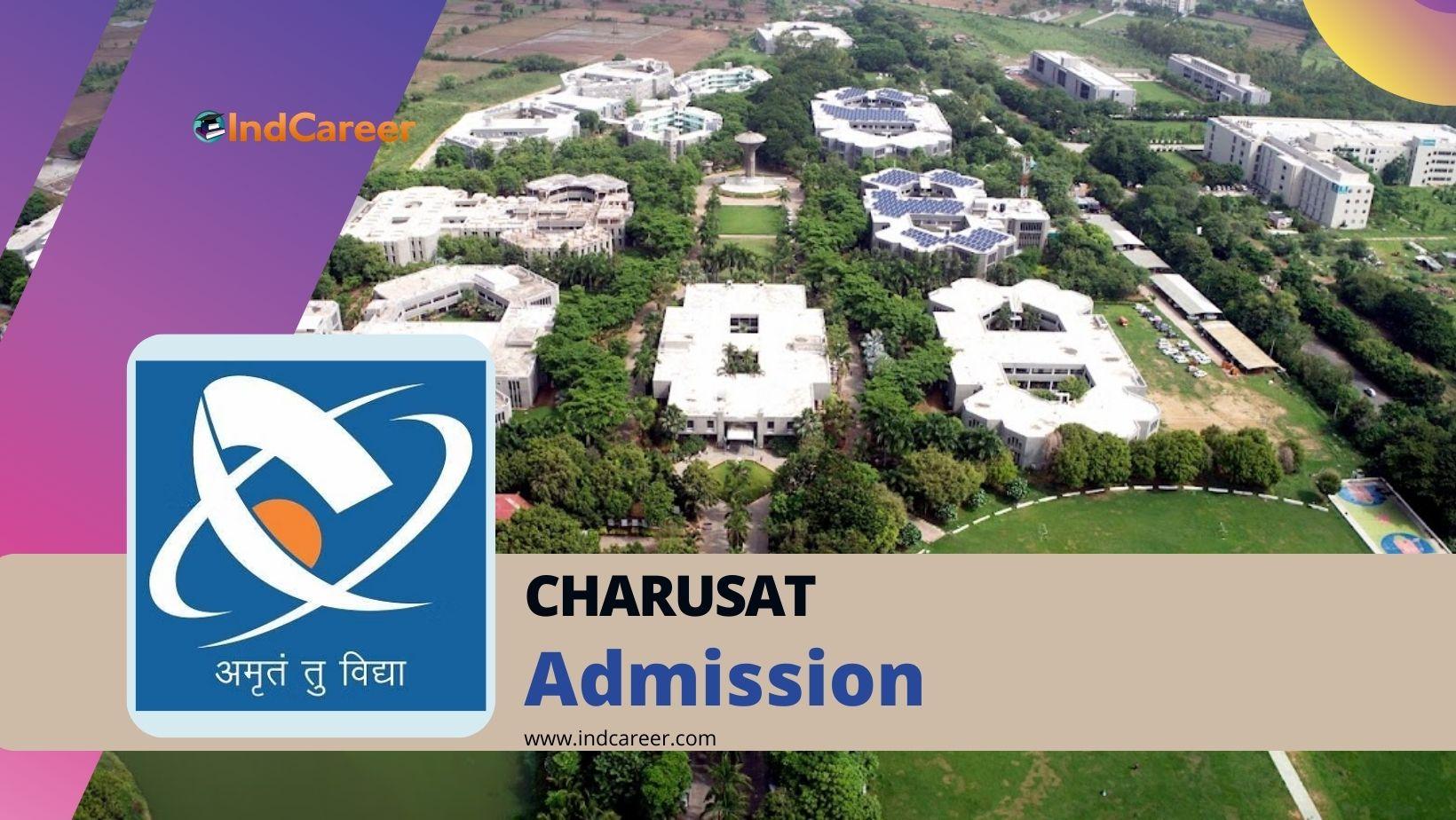 Charotar University of Science & Technology (CHARUSAT) Admission ...