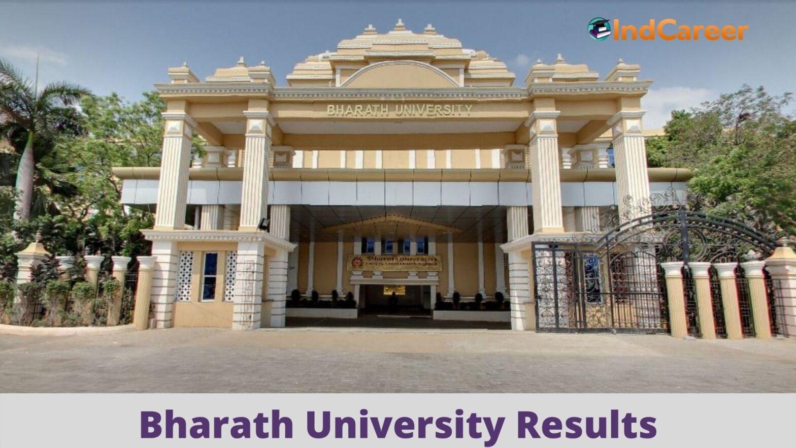 Bharath University Results Bharathuniv.Ac.In Check UG, PG Results