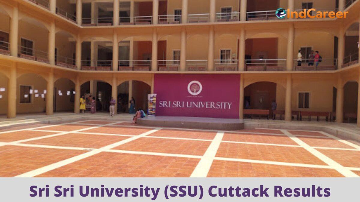 Sri Sri University Cuttack Result @ Srisriuniversity.Edu.In: Check UG, PG Results Here