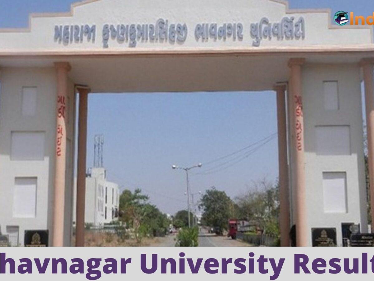 Bhavnagar University  Results @ Mkbhavuni.Edu.in: Check UG, PG Results Here