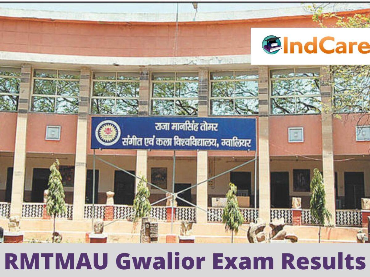 RMTU Gwalior Result @ rmtmusicandartsuniversity.com: Check UG, PG Results Here