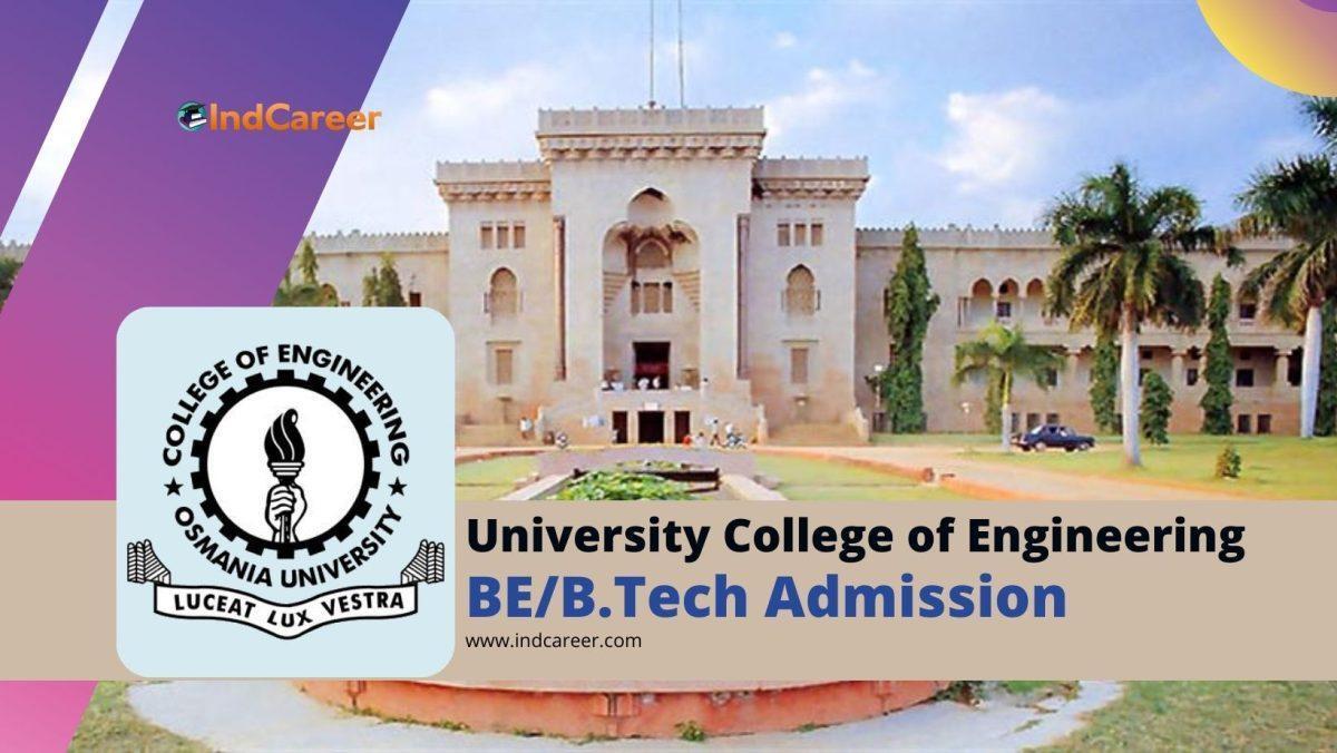 University College of Engineering (OU) BE/B.Tech Admission