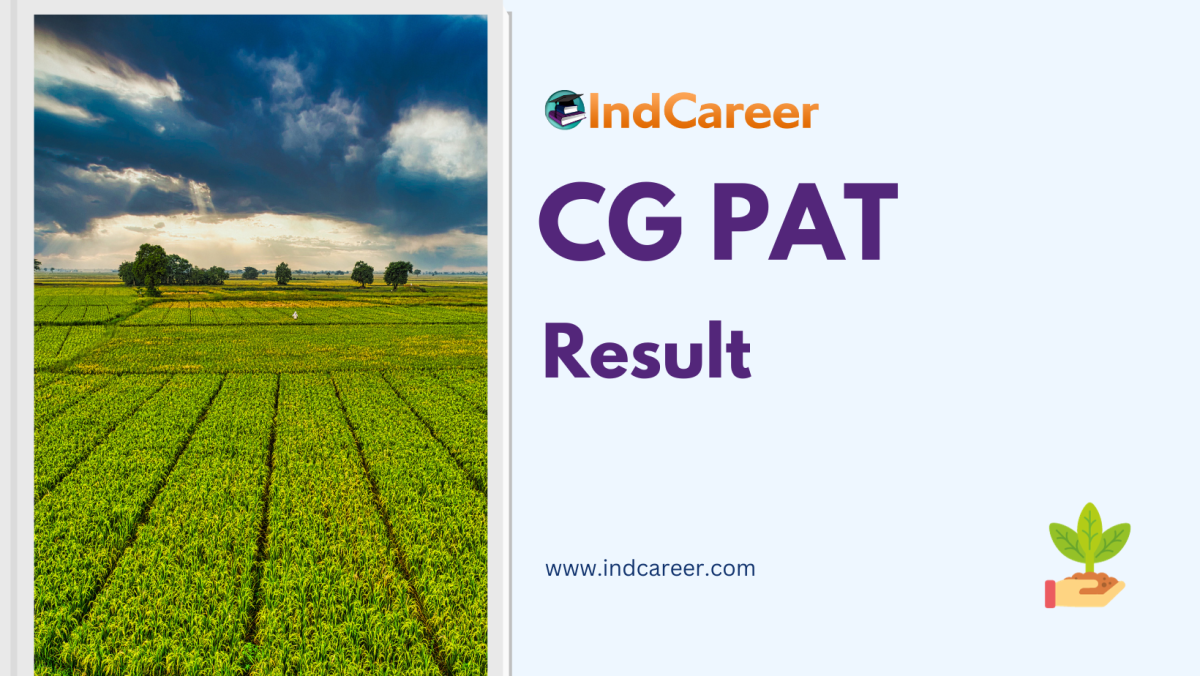 CG PAT Result