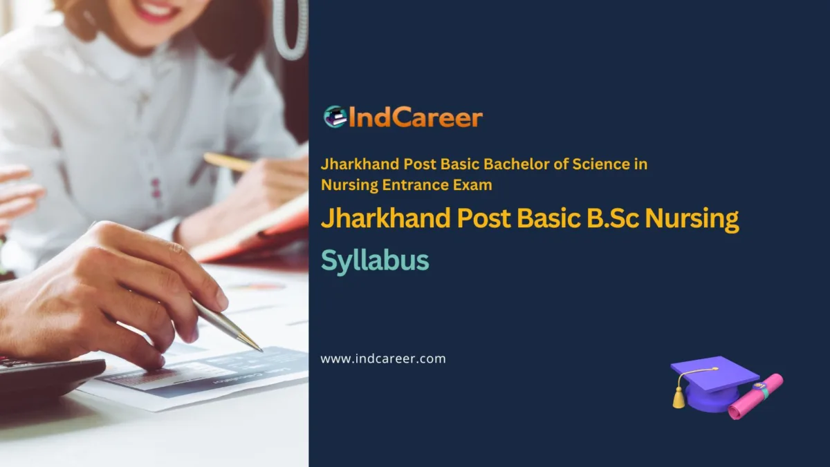 Jharkhand Post Basic B.Sc Nursing Syllabus