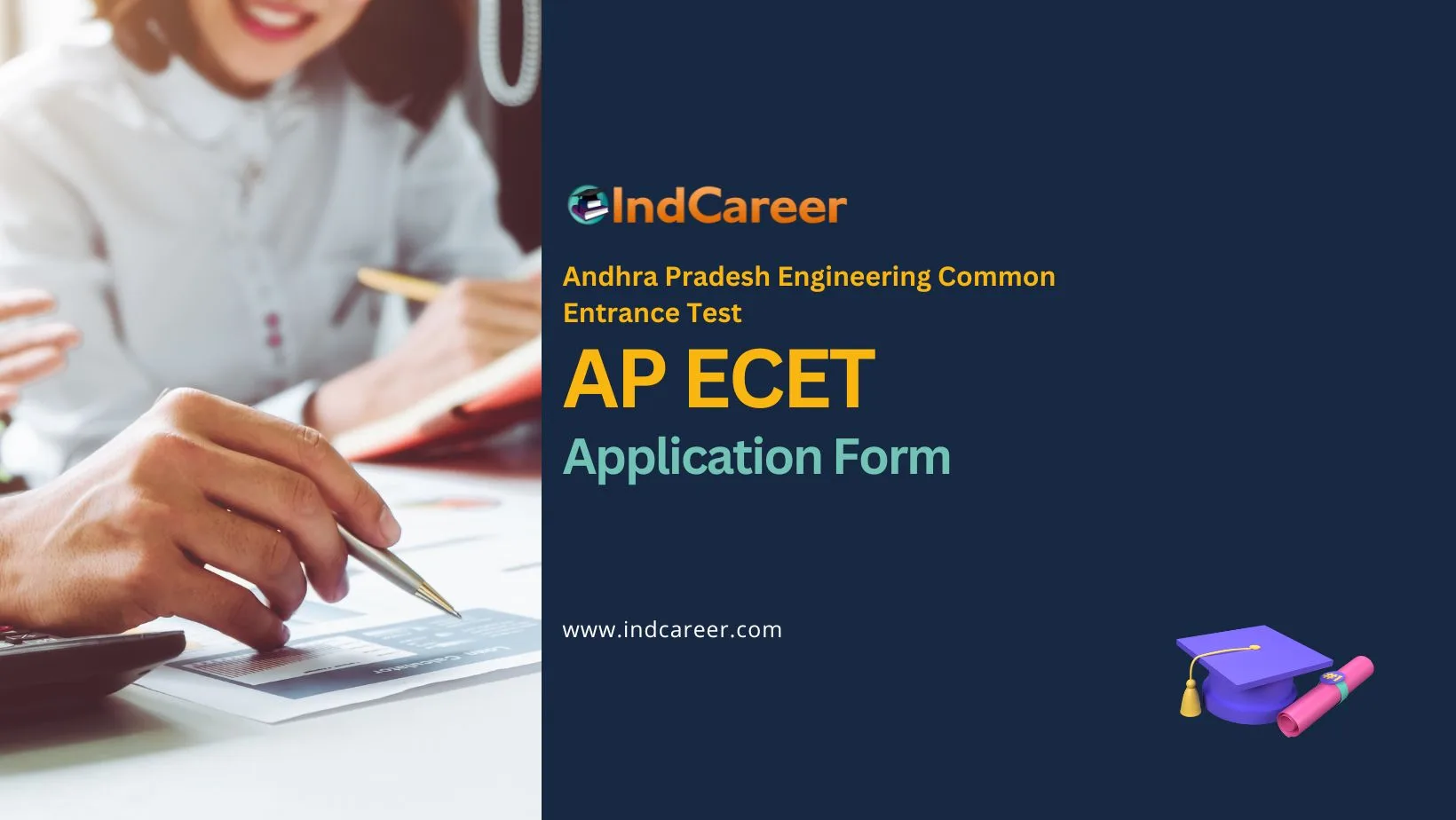 AP ECET 2024 Application Form cets.apsche.ap.gov.in IndCareer