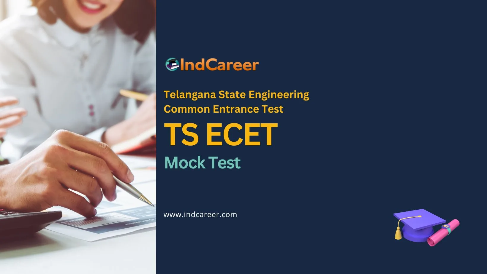 TS ECET Mock Test Practice Free Mock Test at ecet.tsche.ac.in IndCareer