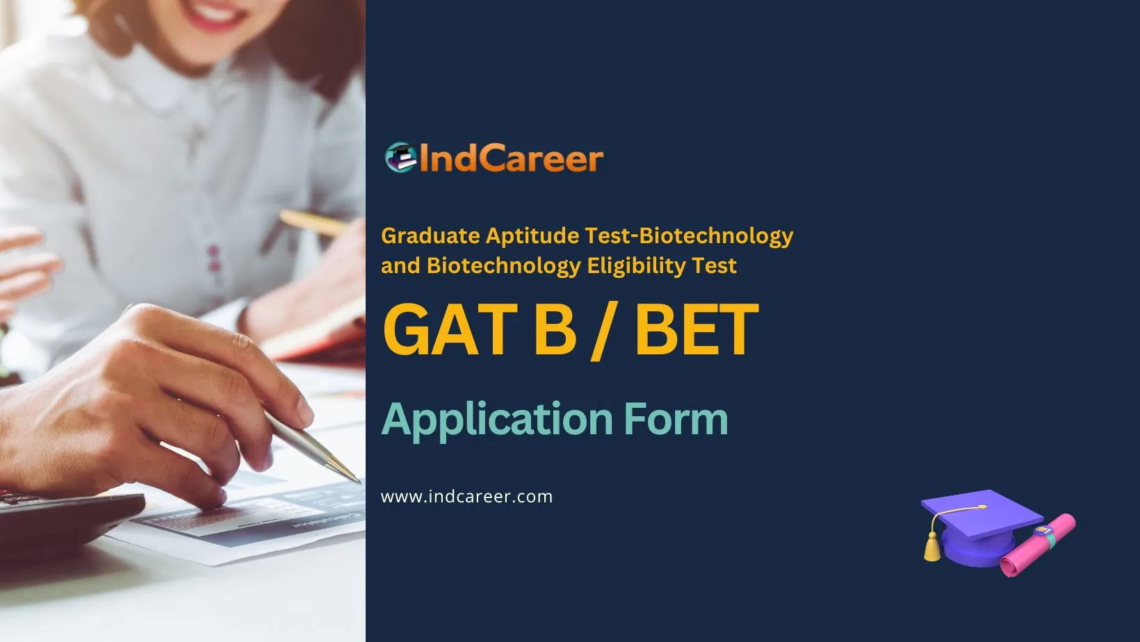 GAT B / BET 2024 Application Form IndCareer