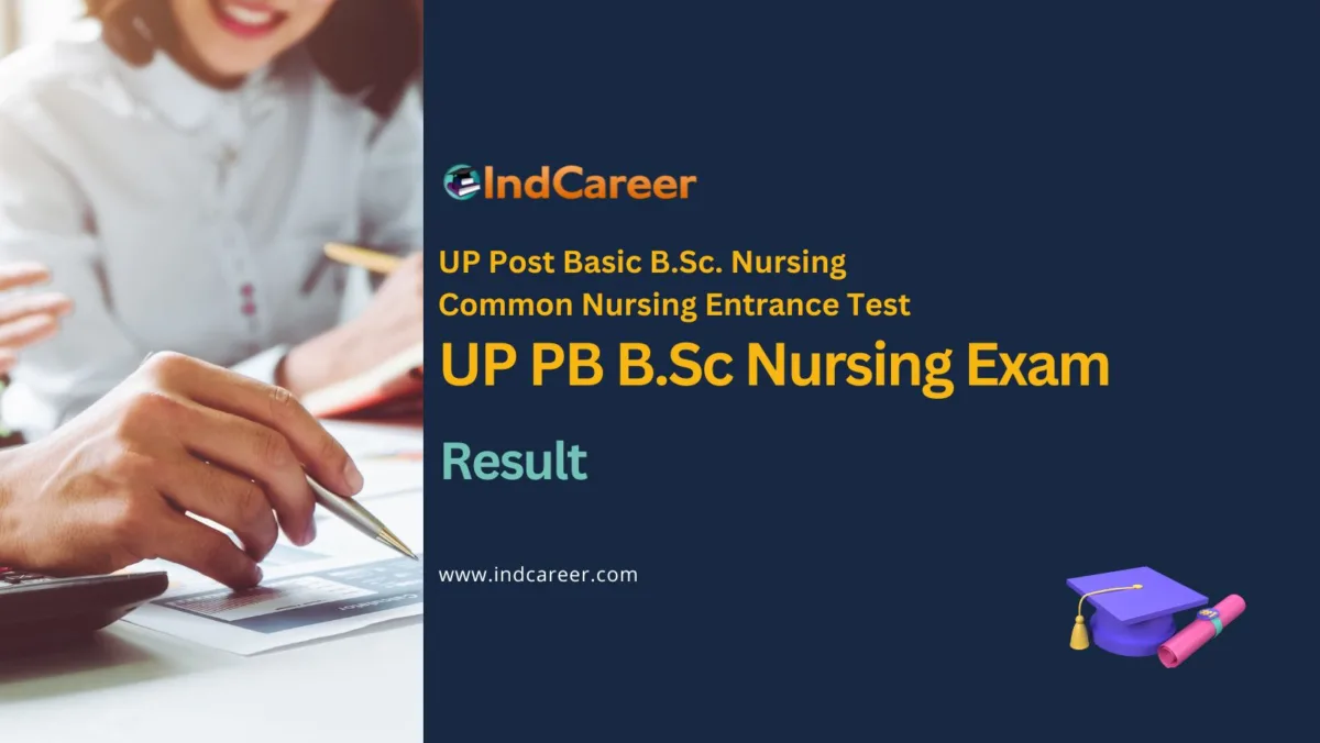 UP Post Basic B.Sc Nursing CET Result