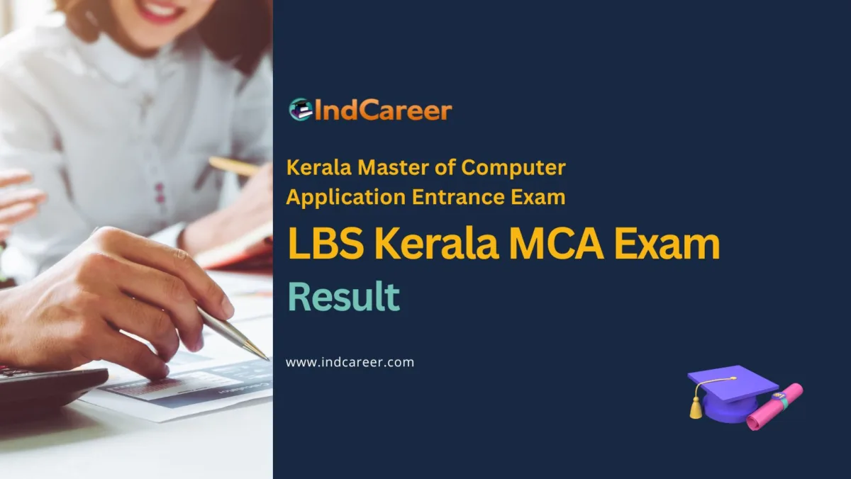 LBS Kerala MCA Entrance Test Result