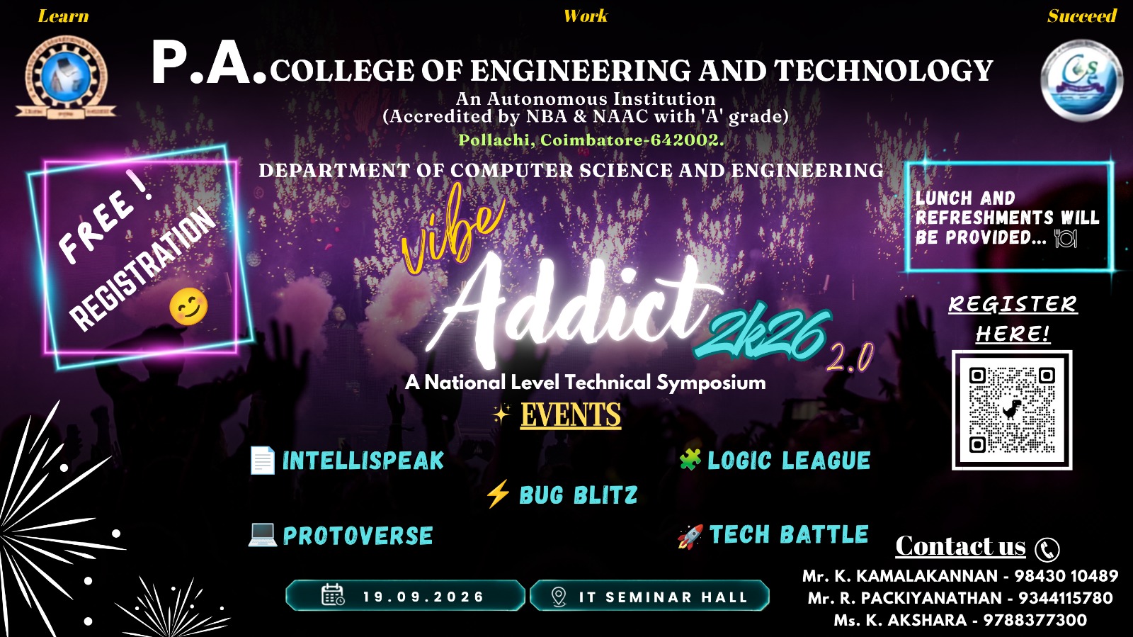 ADDICT 2K26 2.O Poster