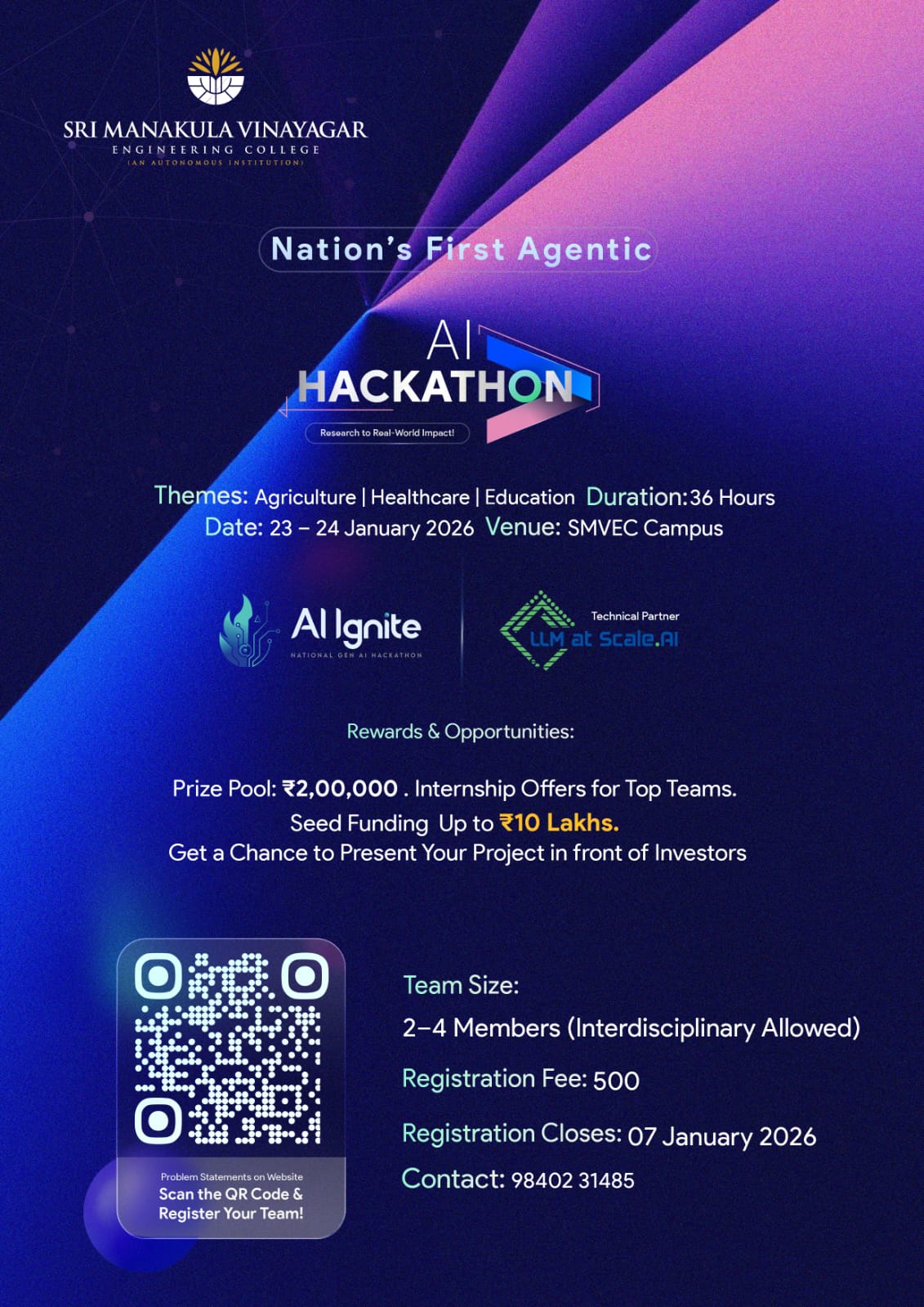 AI IGNITE 2026 Poster