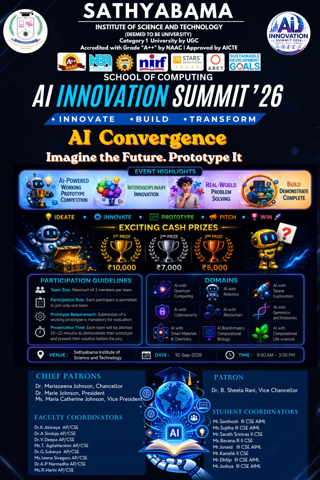 AI Innovation Summit '26 AI Convergence Poster