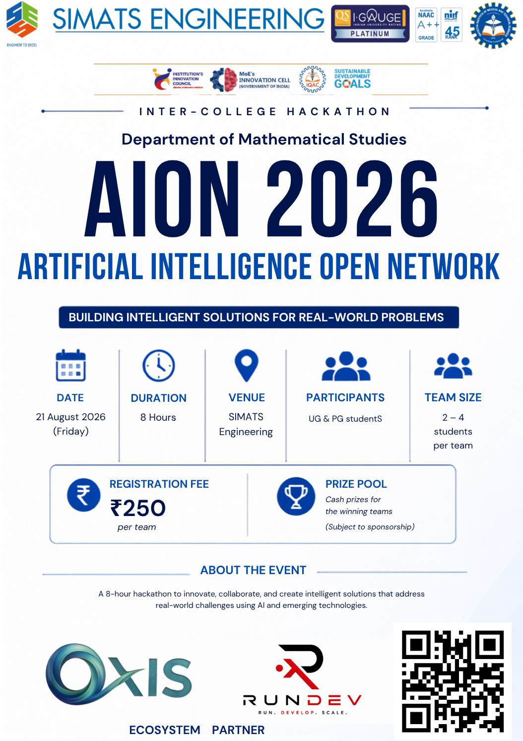 AION 2026 – Artificial Intelligence Open Network Poster