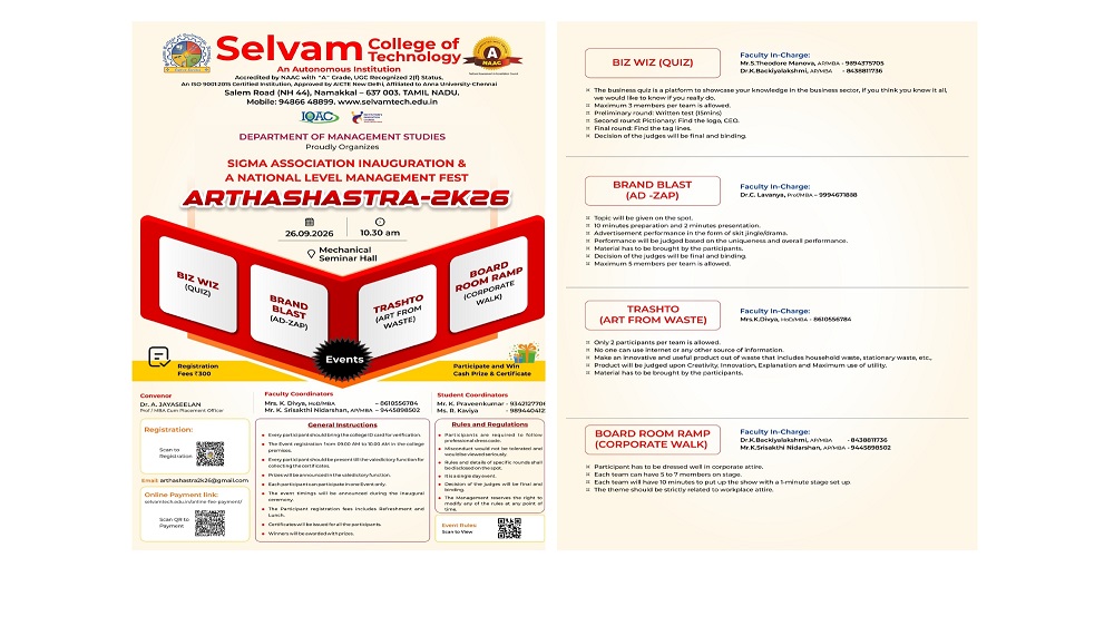 ARTHASHASTRA 2K26