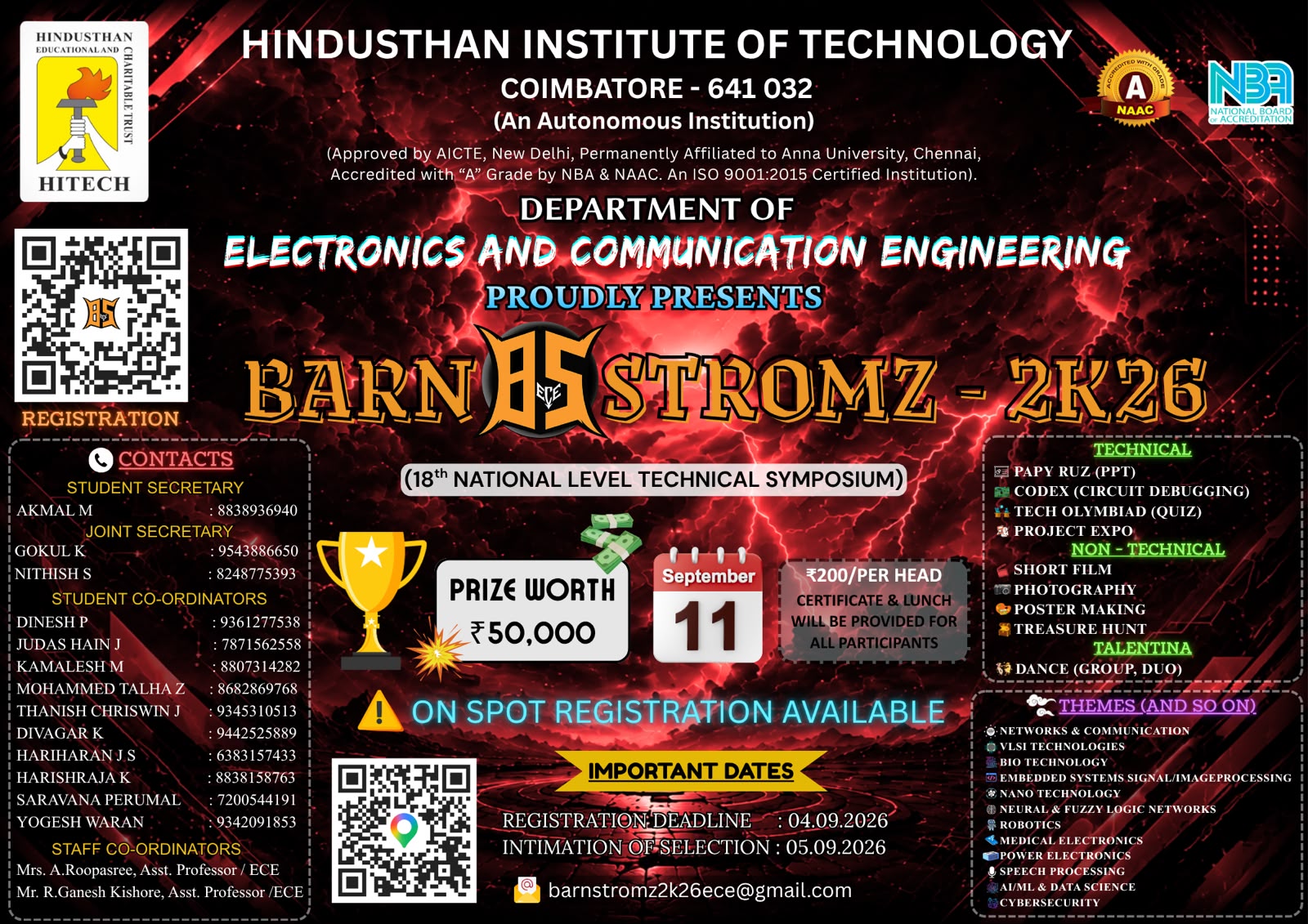 BARNSTORMZ 2K26 Poster