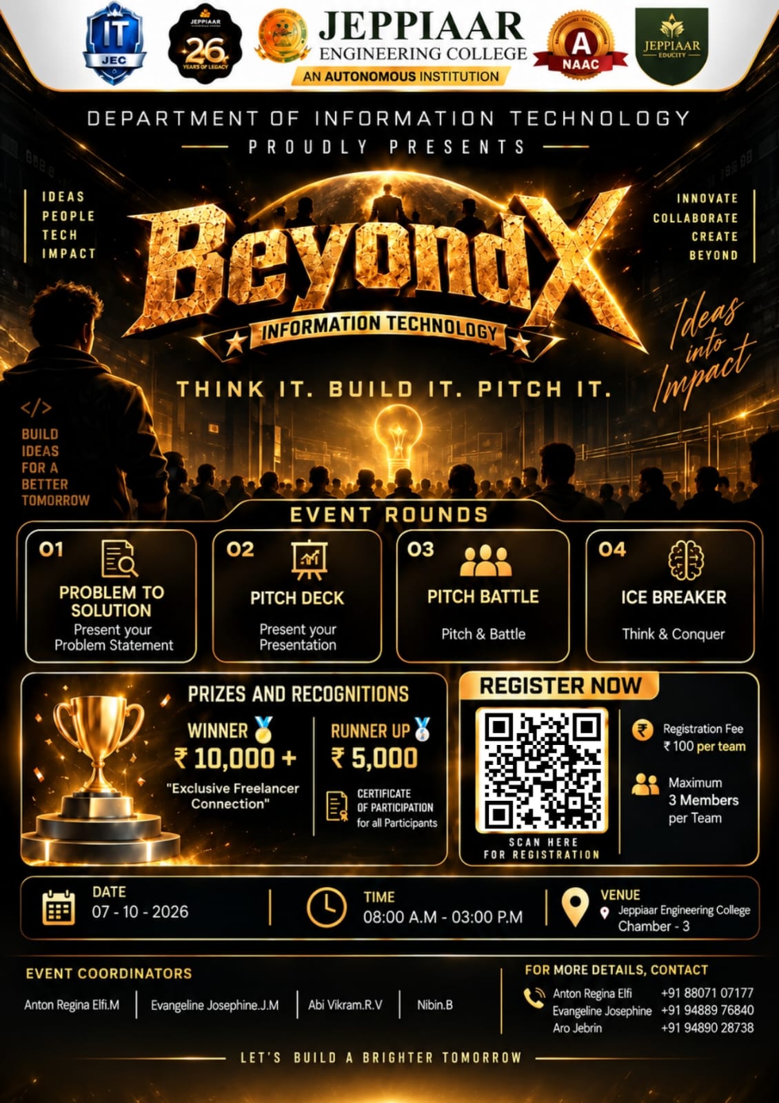 BEYOND X 2026 - Business Pitchathon
