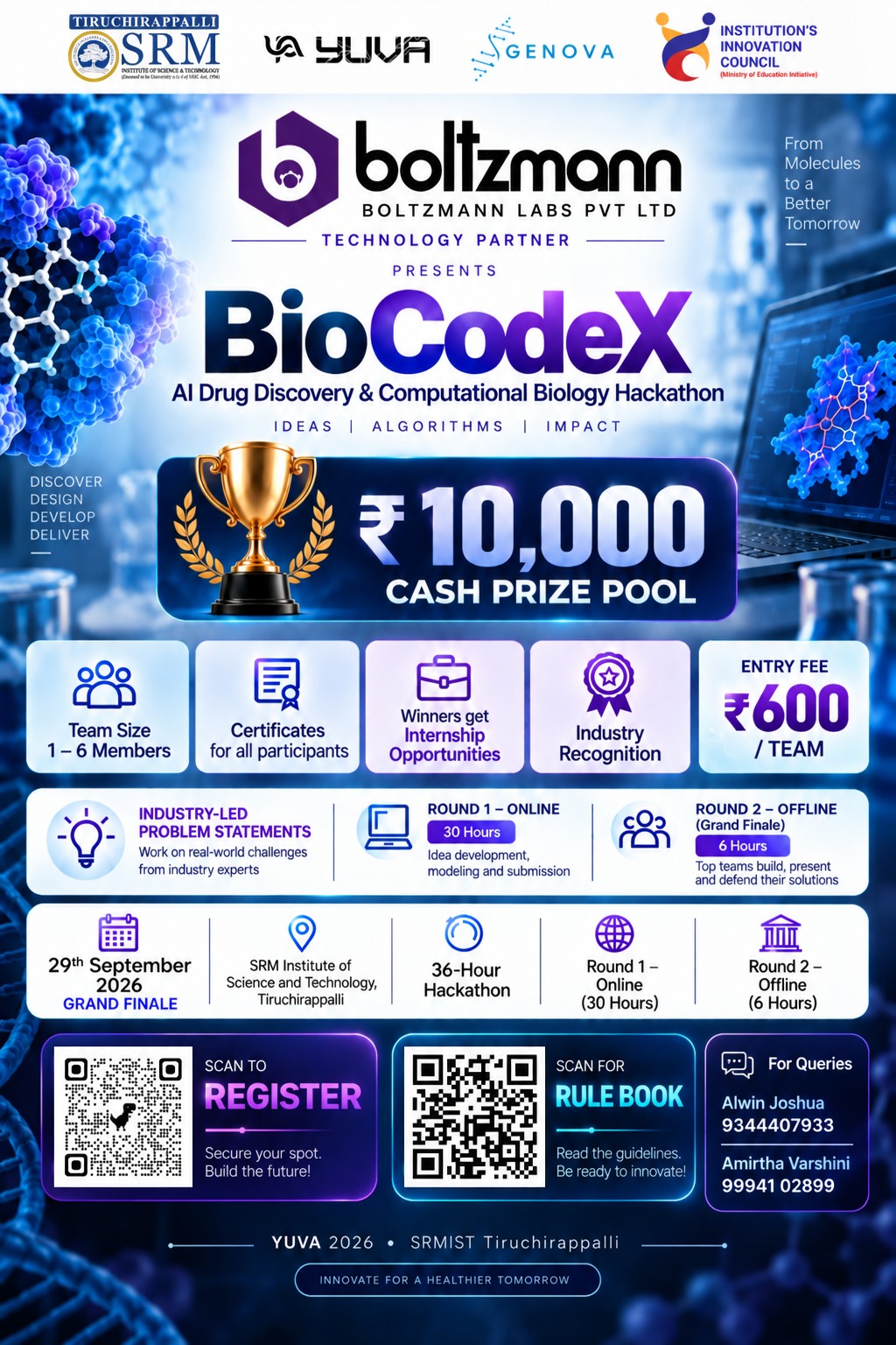 BIOCODE-X Offline and Online Mode Hackathon