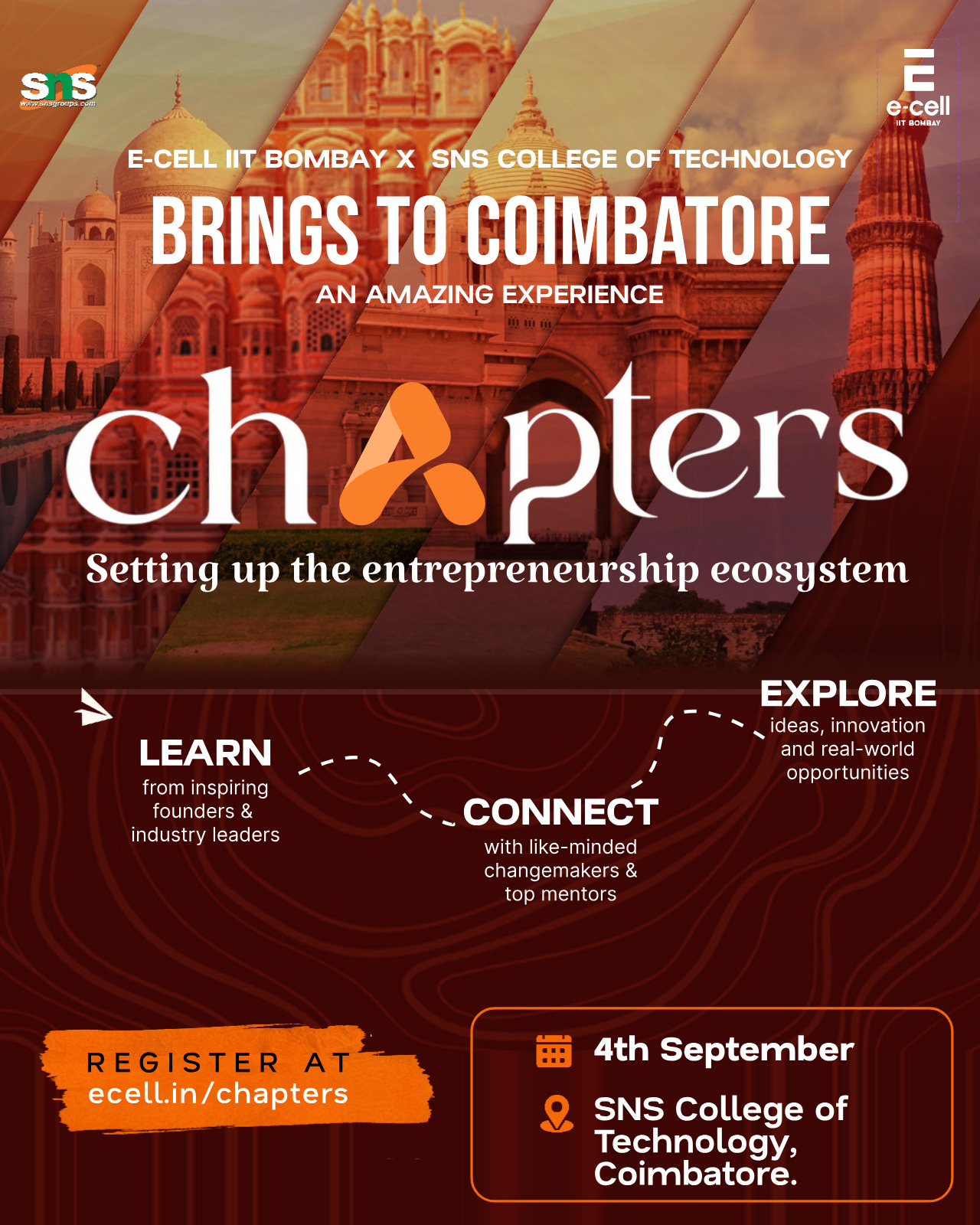 CHAPTERS 2026, IIT Bombay Poster