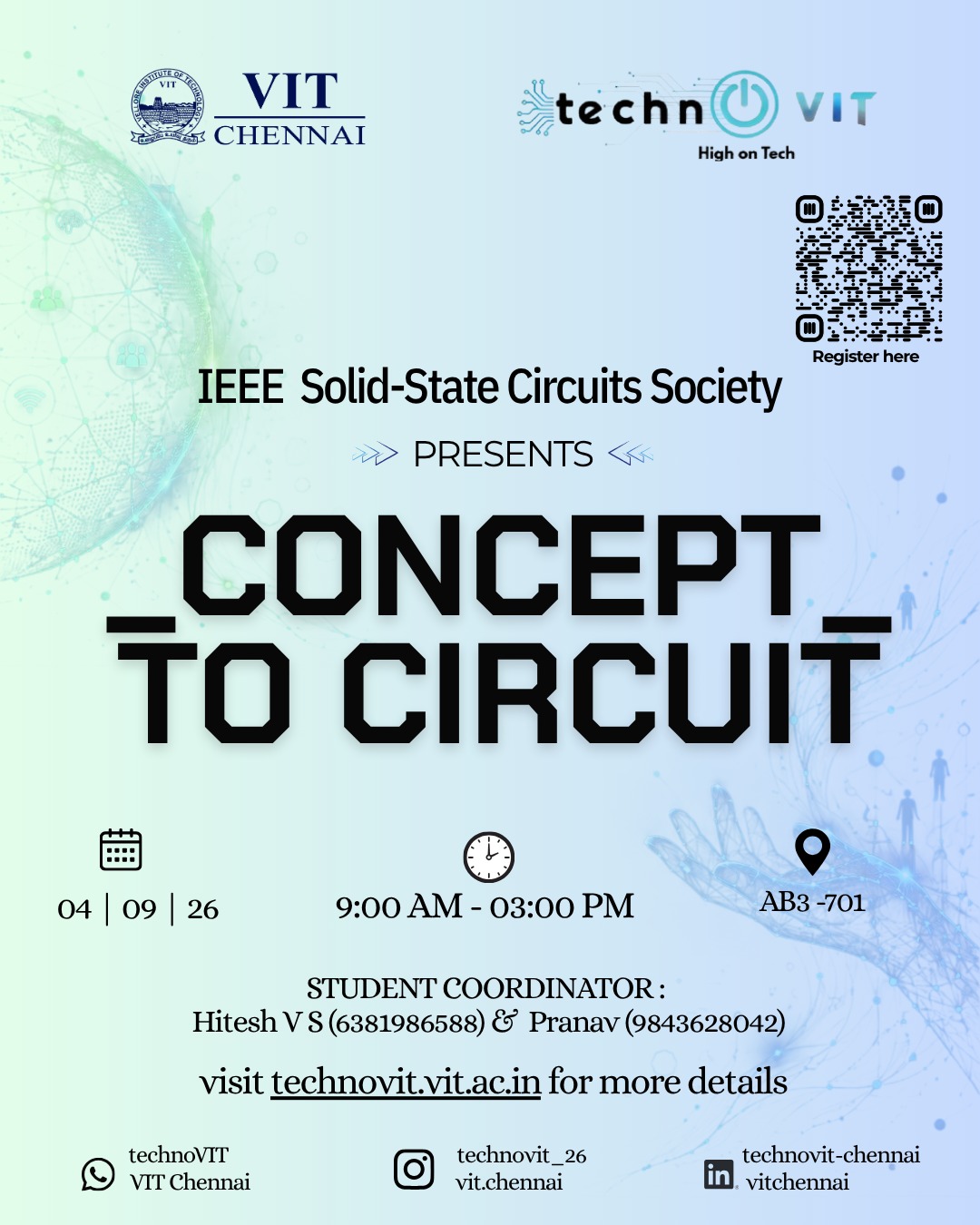 Concept to Circuit 2026 Poster