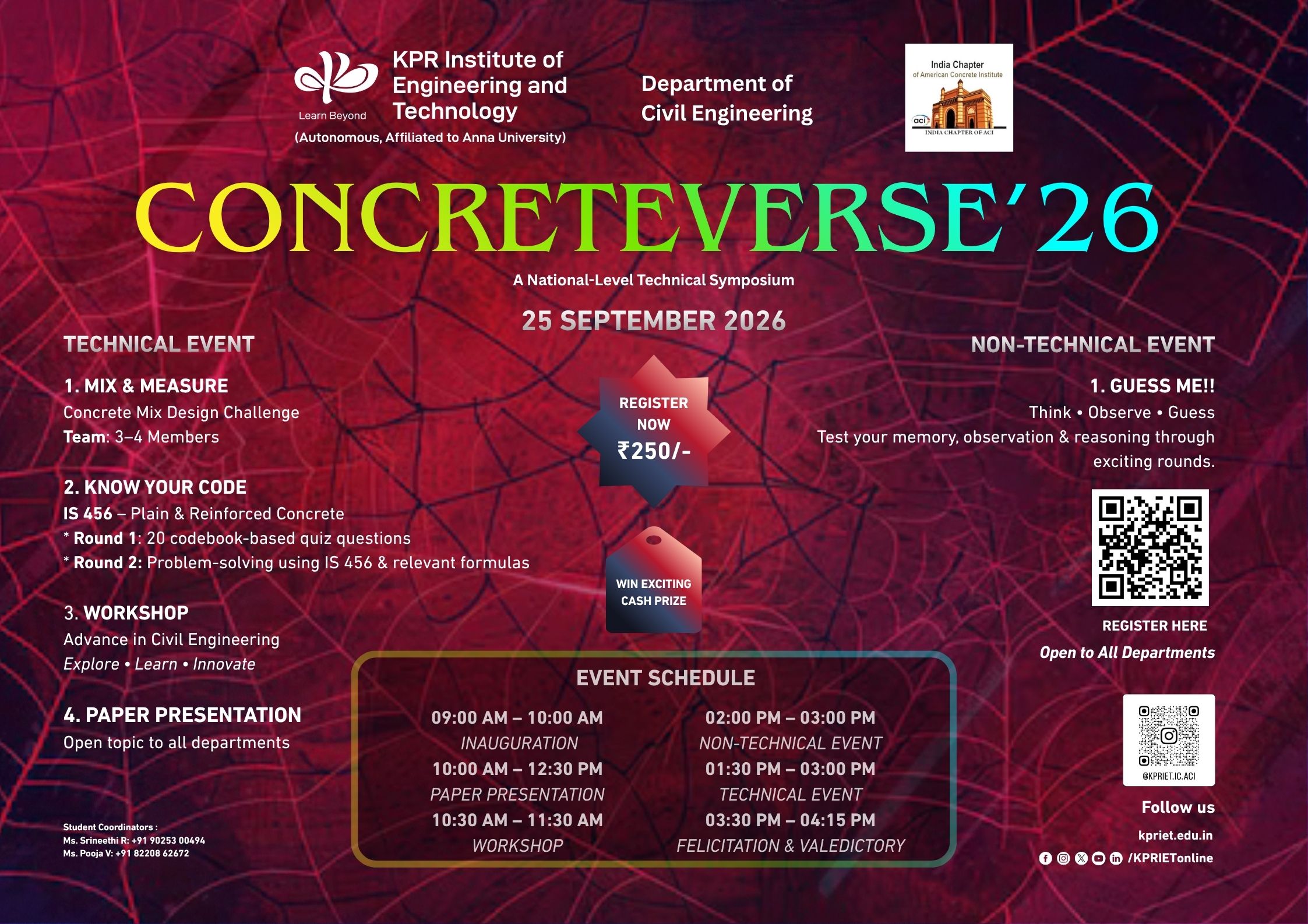 Concreteverse'26 Poster