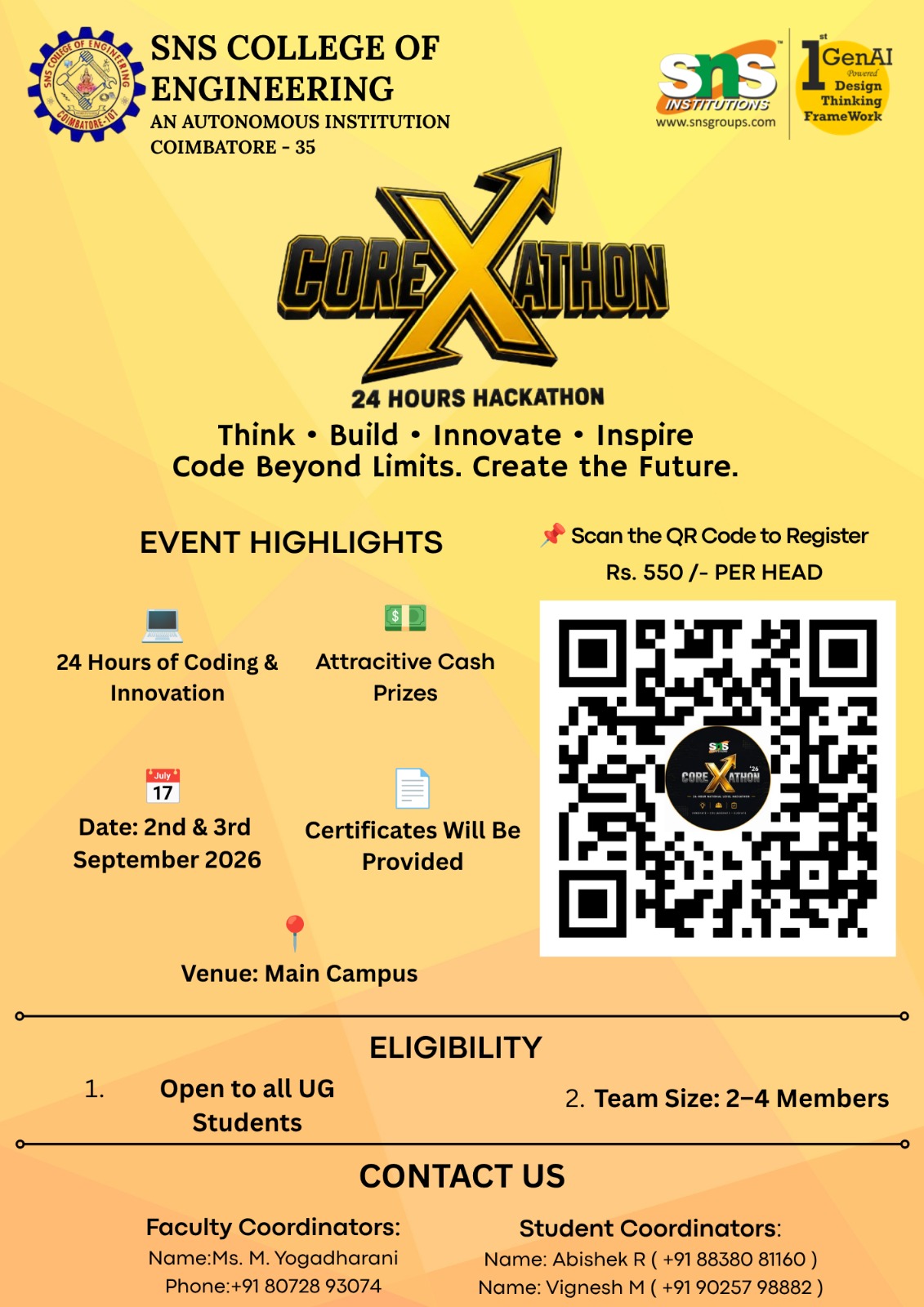COREXATHON 2026 Poster
