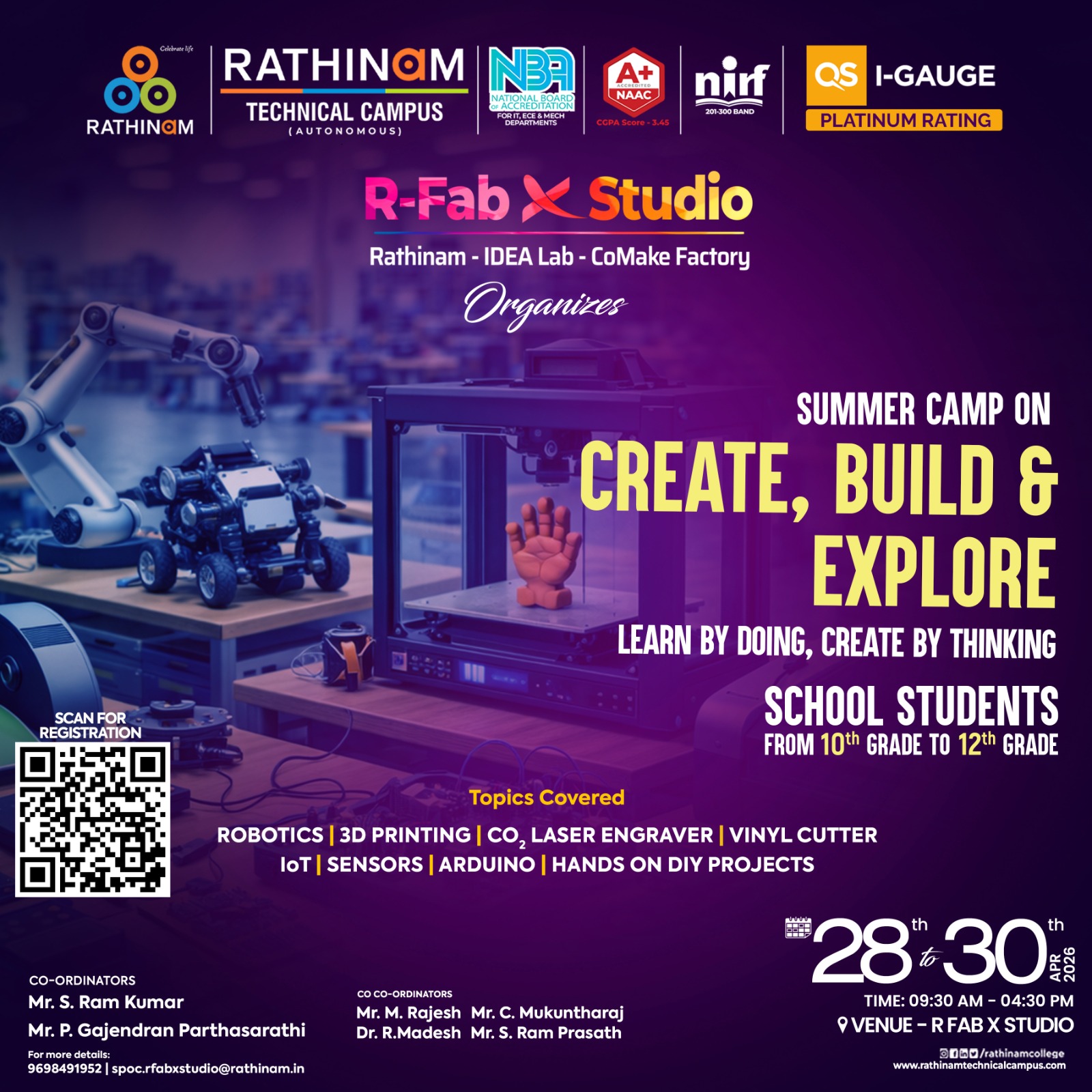Create, Build & Explore 2026