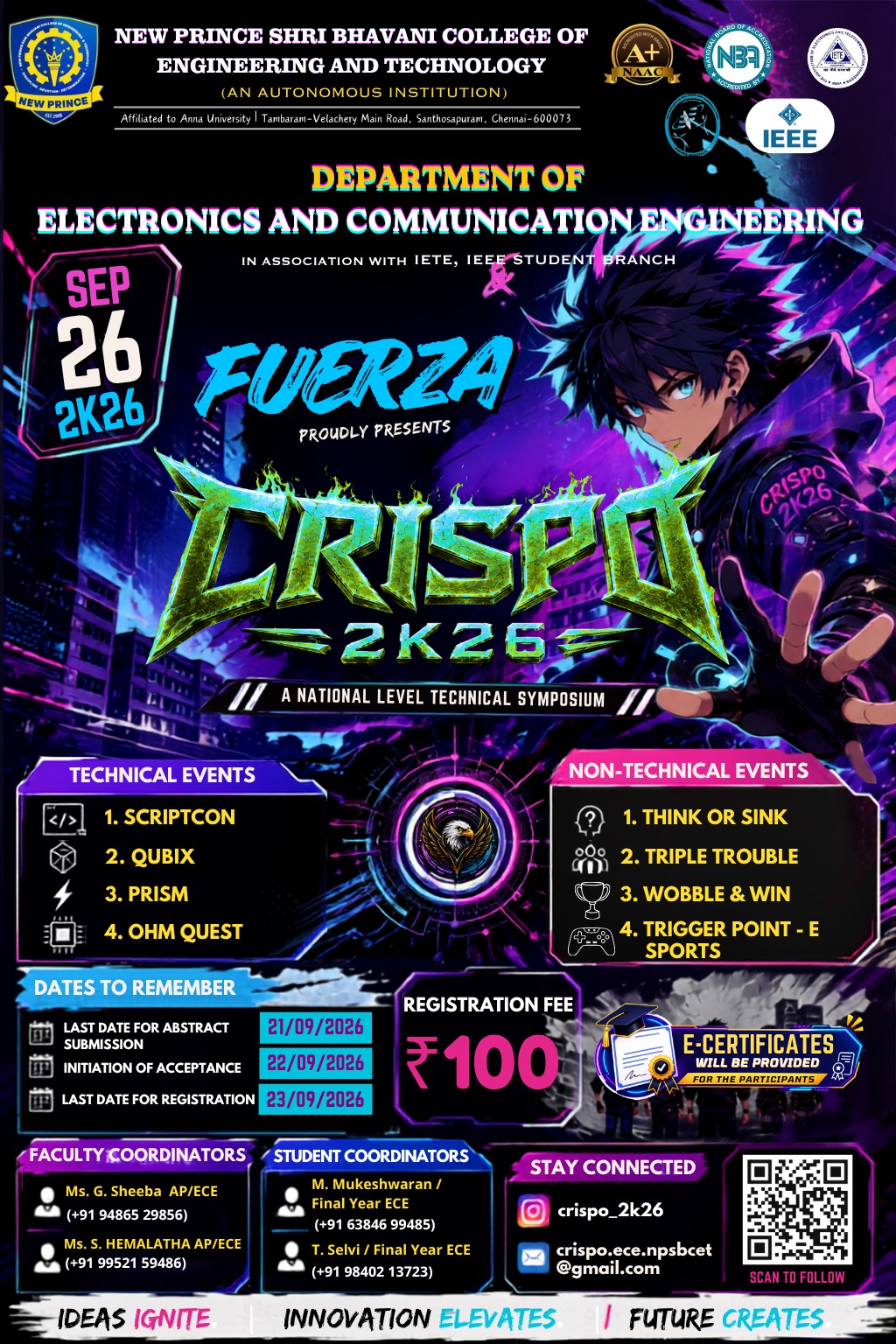 CRISPO 2K26 Poster
