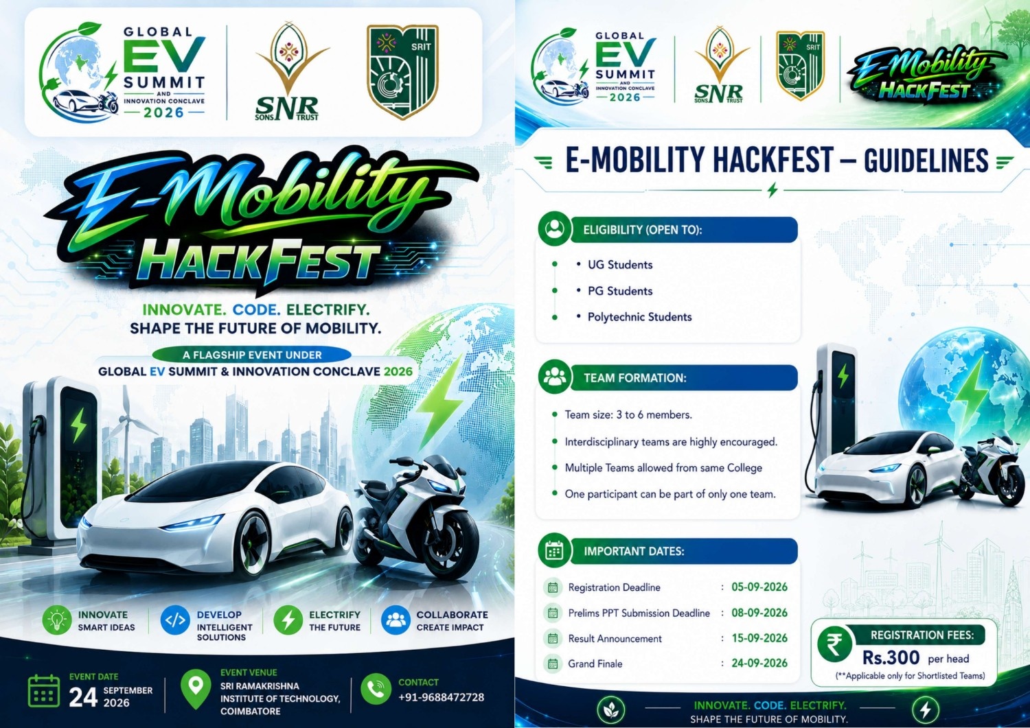 E-Mobility HackFest 2026 Poster