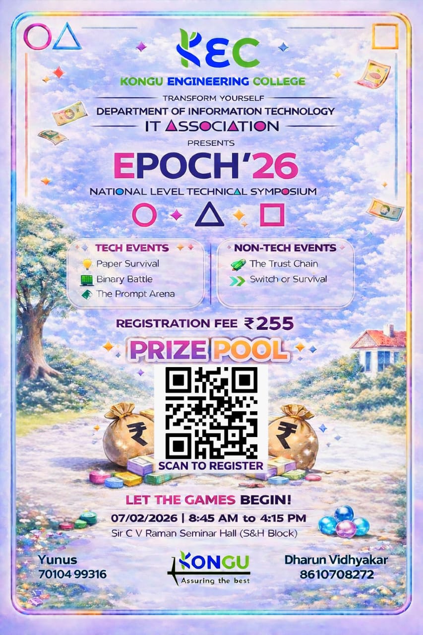 EPOCH ’26 Poster