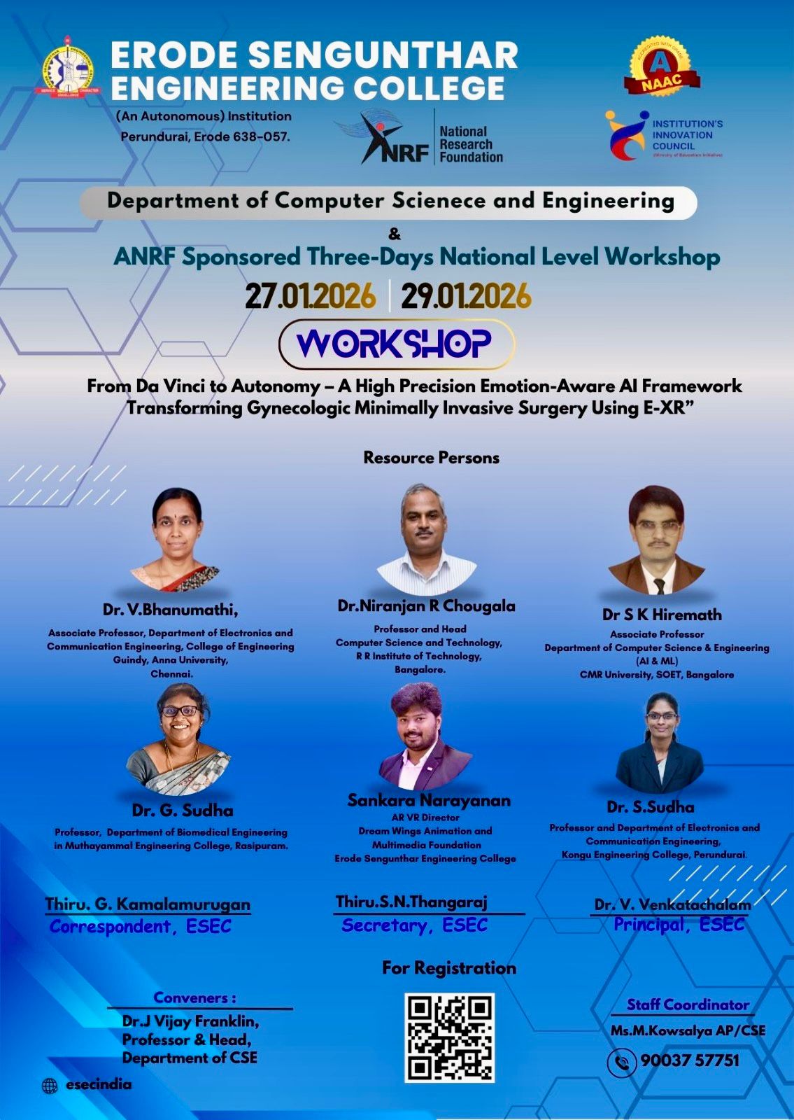 From Da Vinci to Autonomy – A High Precision Emotion-Aware AI Framework Transforming Gynecologic Minimally Invasive Surgery Using E-XR 2026