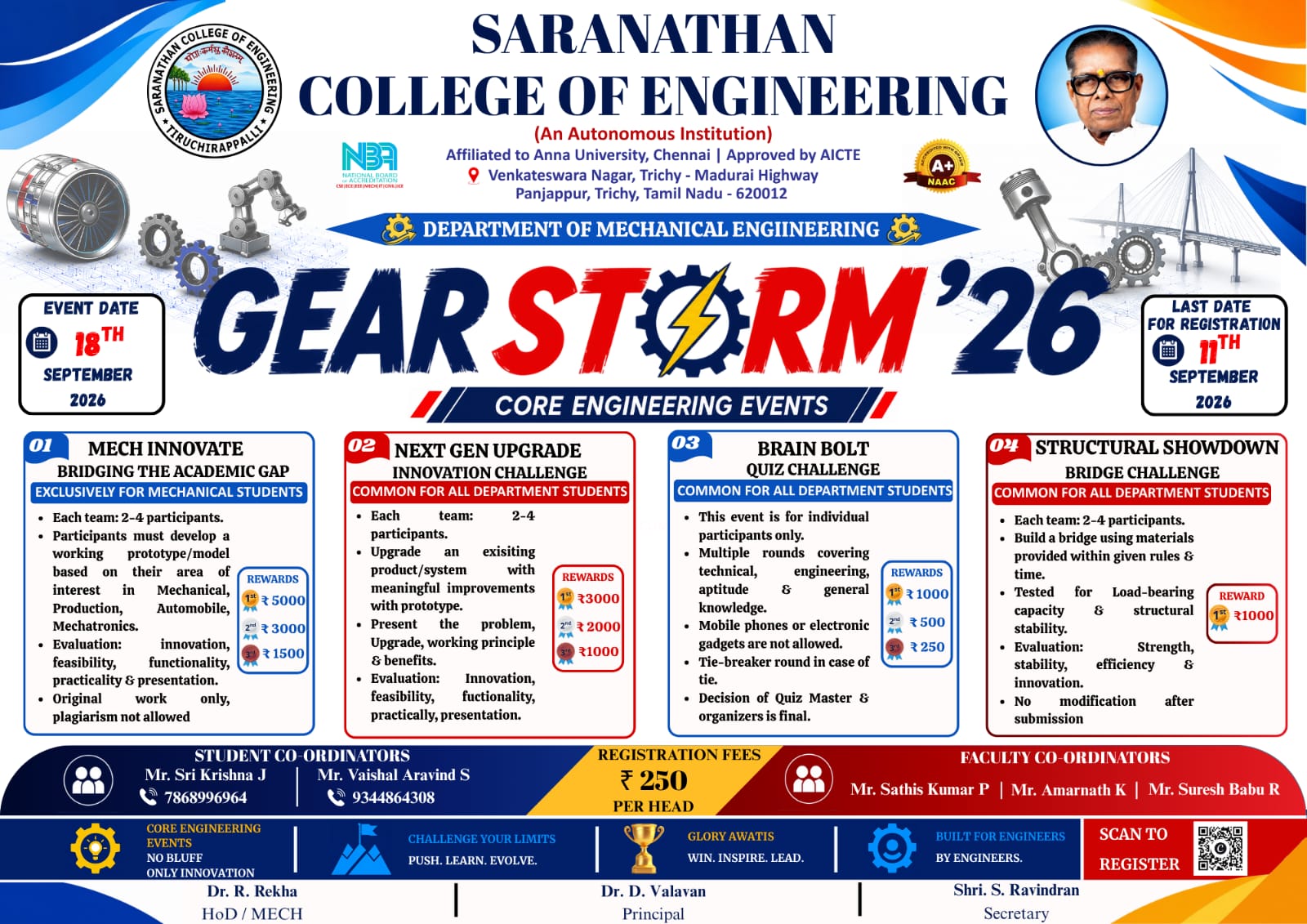 Gear Storm'26 Poster