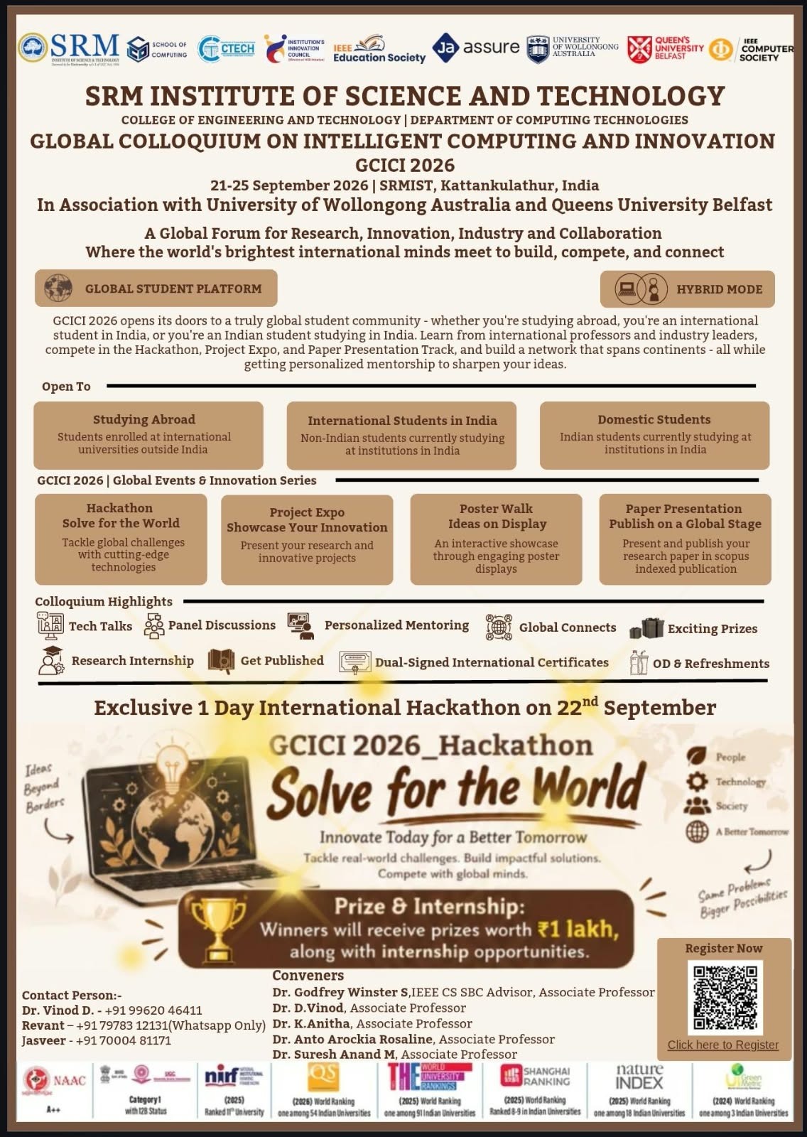 HACKATHON GCICI2026 Poster