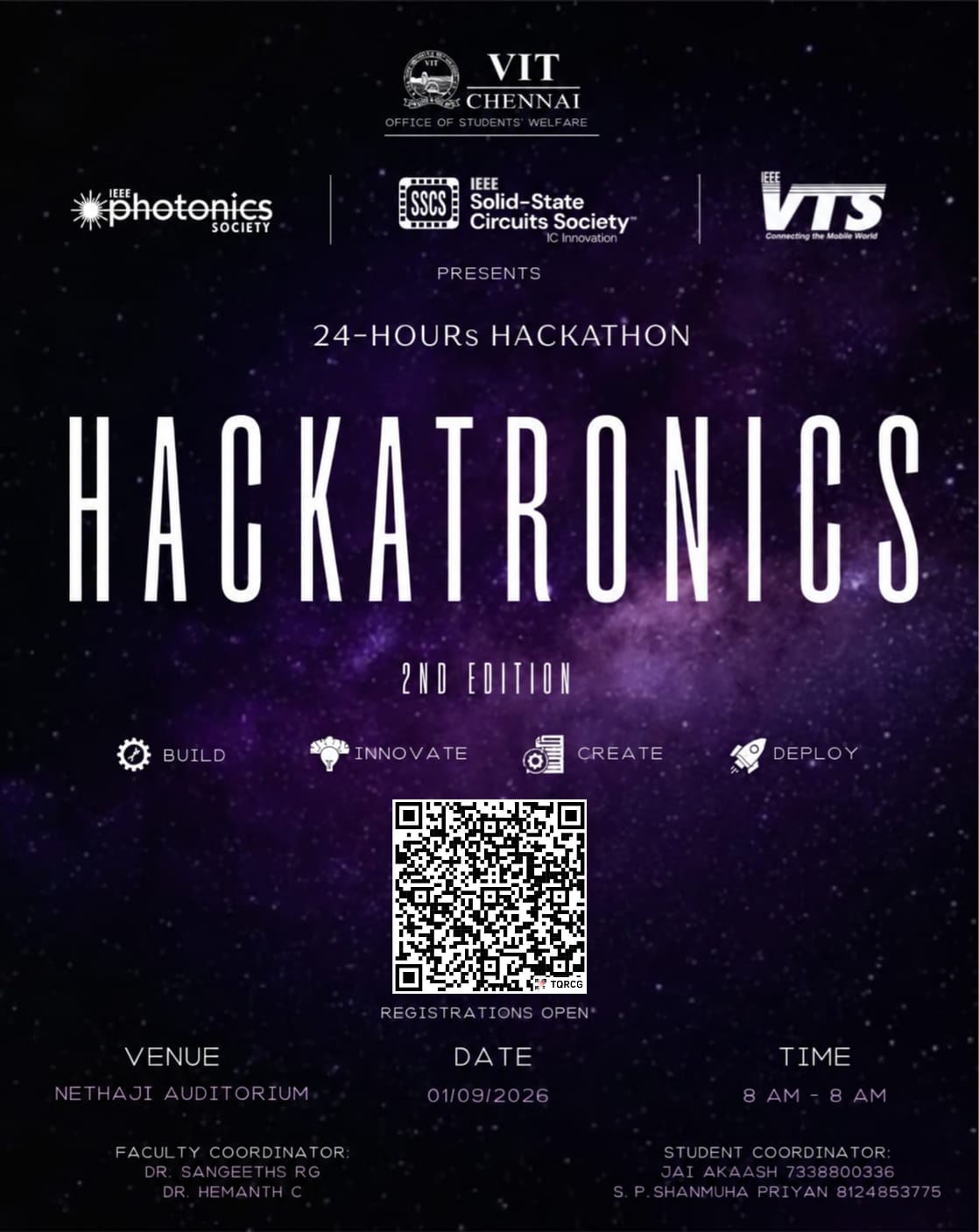 Hackatronics 2.0 Poster